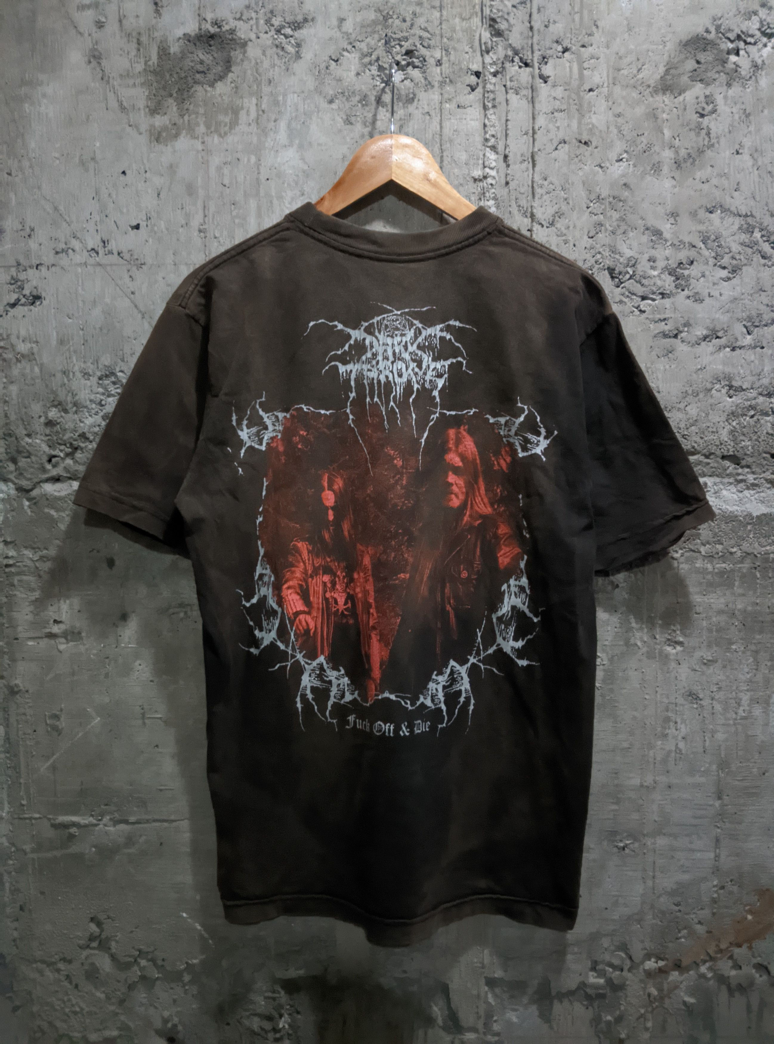 Band Tees Vintage darkthrone blackmetal sun fade distressed erd Size US L / EU 52-54 / 3 - 2 Thumbnail