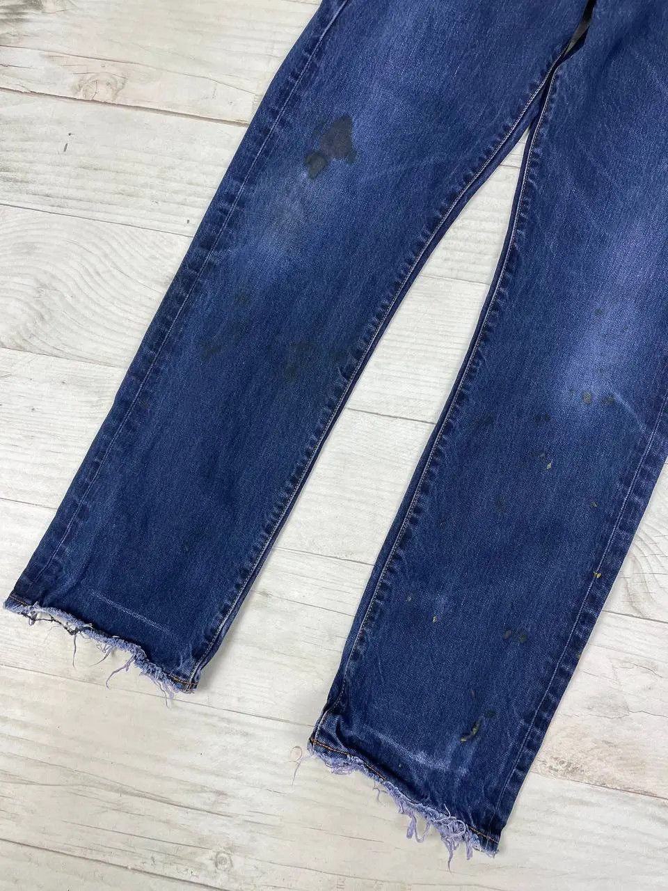 Stone Island Vintage Stone Island Denim Jeans 90s Distrissed Faded Y2K Size US 31 - 4 Thumbnail