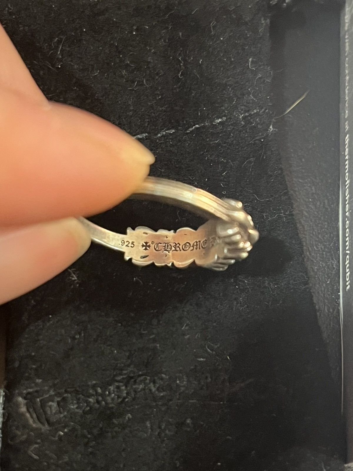 Chrome Hearts Chrome Hearts Floral Cross Ring Size ONE SIZE - 3 Thumbnail