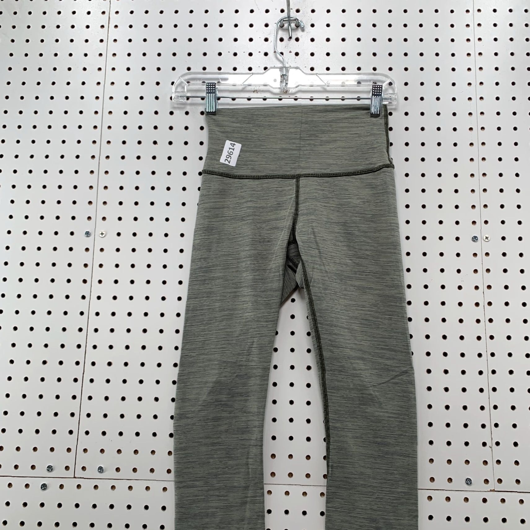 Lululemon VINTAGE Lululemon Align 7/8 Yoga Leggings Womens Size 4 Olive Green Activewear Size 27" / US 4 / IT 40 - 5 Thumbnail