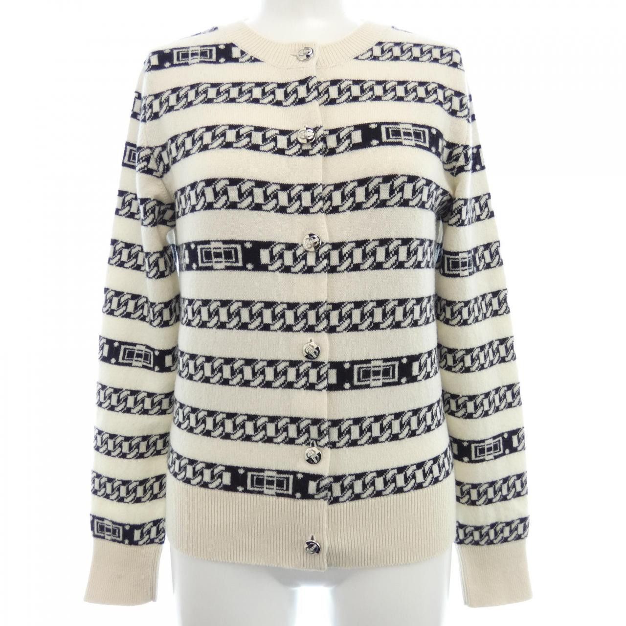 Chanel Chanel Chanel P56113K07327 Cashmere Cardigan Others Tops P56113K07327 DUTY FREE for USA Size ONE SIZE - 1 Thumbnail
