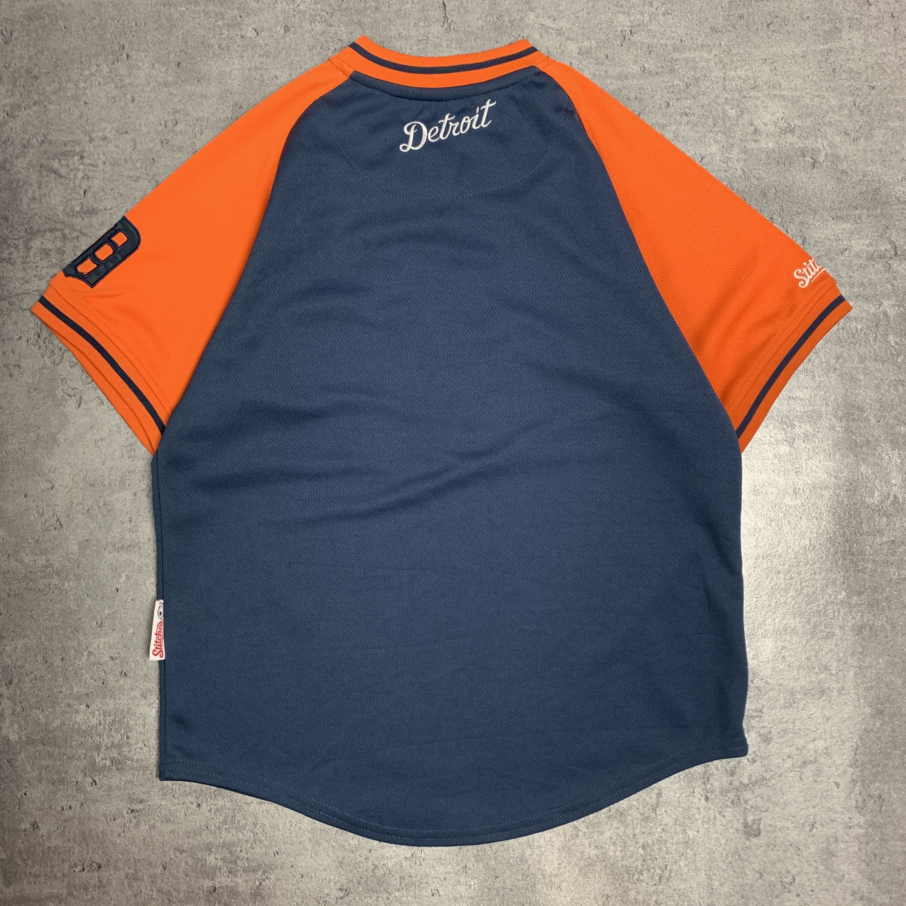 MLB × Stitch's Jeans Stitches Detroit navy orange jersey - L Size US L / EU 52-54 / 3 - 3 Thumbnail
