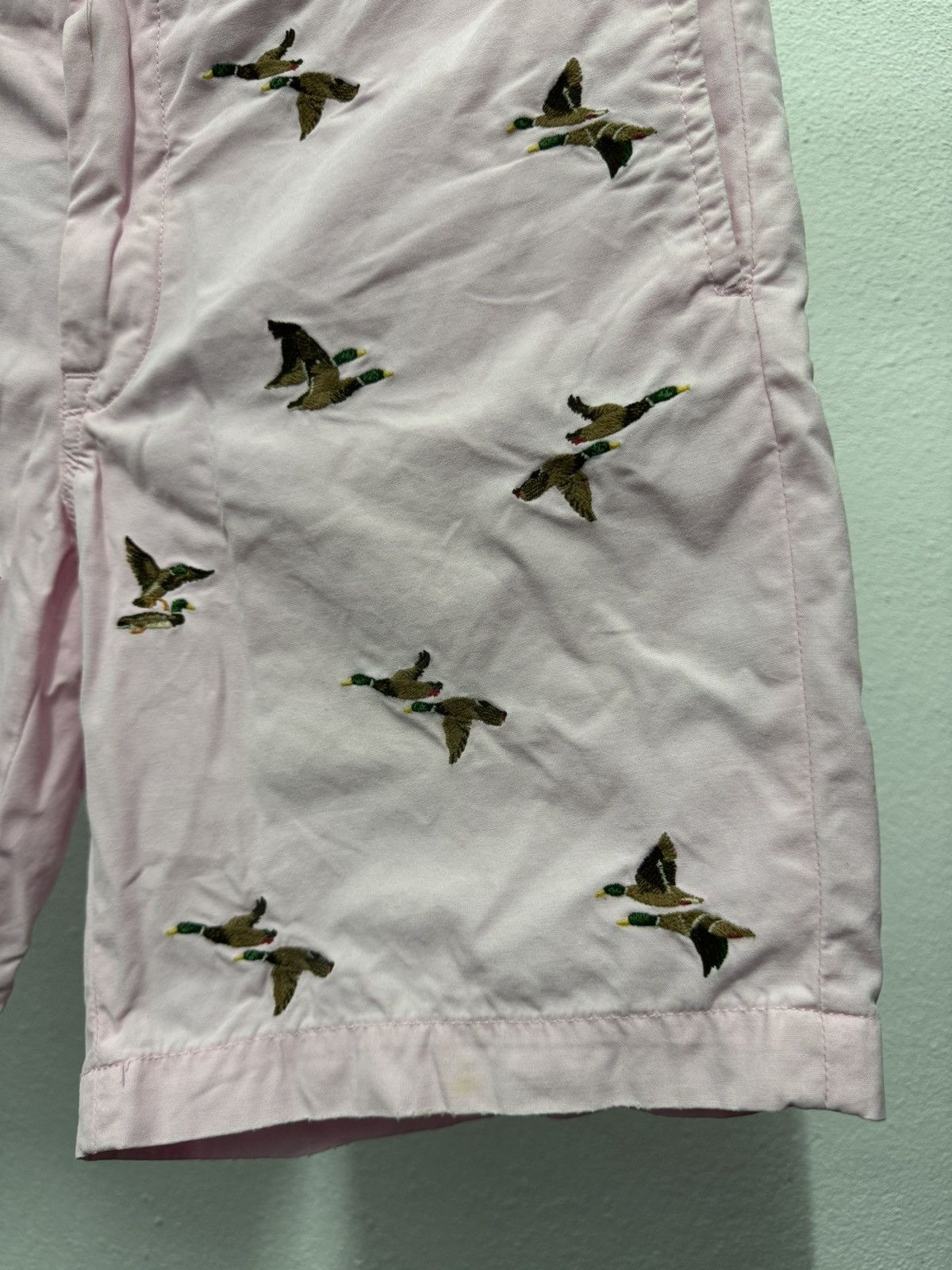 Polo Ralph Lauren × Vintage Polo Ralph Lauren Embroidery Duck Shorts Size US 32 / EU 48 - 2 Thumbnail