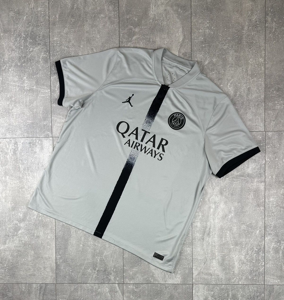 Jordan Brand Jordan PSG Paris 2022/23 Away Stadium Soccer Football Jersey Size US XXL / EU 58 / 5 - 2 Thumbnail