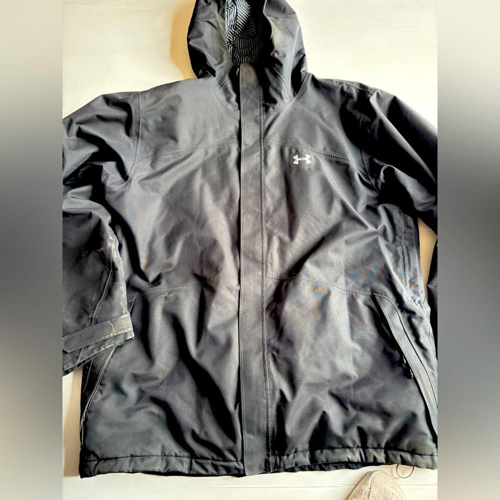 Under Armour Under Armour Black Winter Coat - Men's Size XXL Size US XXL / EU 58 / 5 - 1 Thumbnail