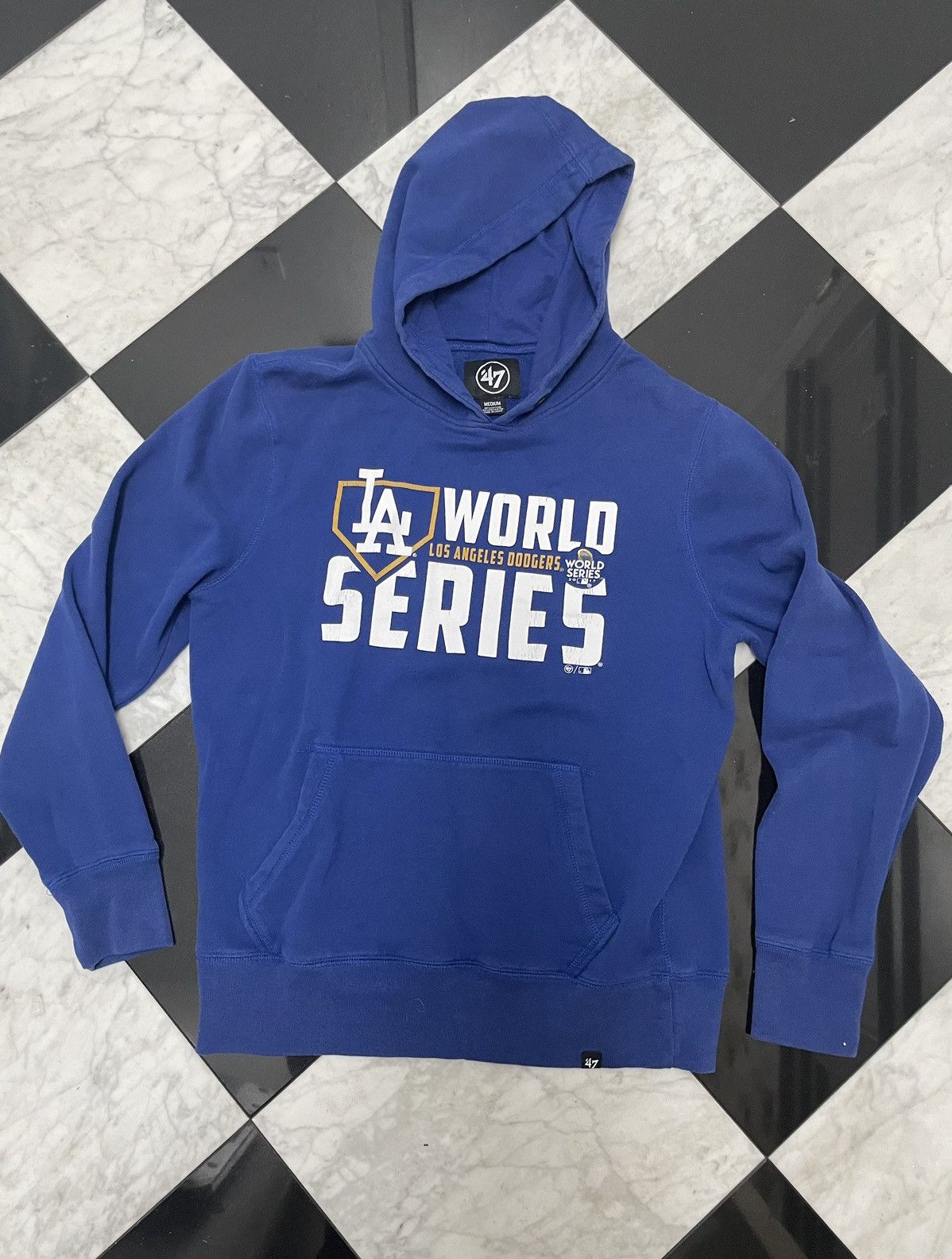 47 Brand 🔥 Dodgers World Series hoodie Size US M / EU 48-50 / 2 - 1 Thumbnail