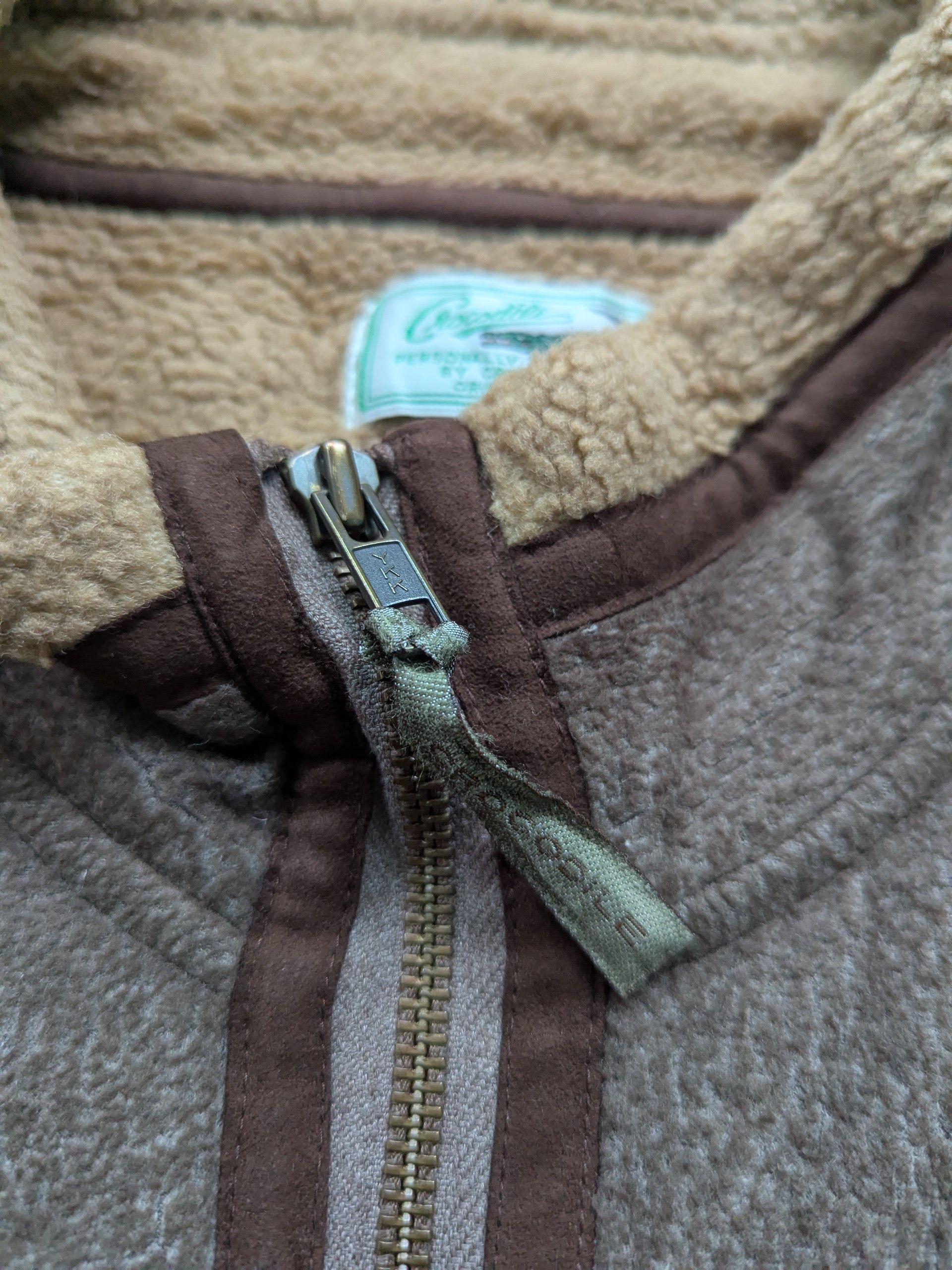 Japanese Brand × Vintage Vintage 2000s Crocodile Fleece Jacket B 3 Pattern Style Size US L / EU 52-54 / 3 - 9 Thumbnail