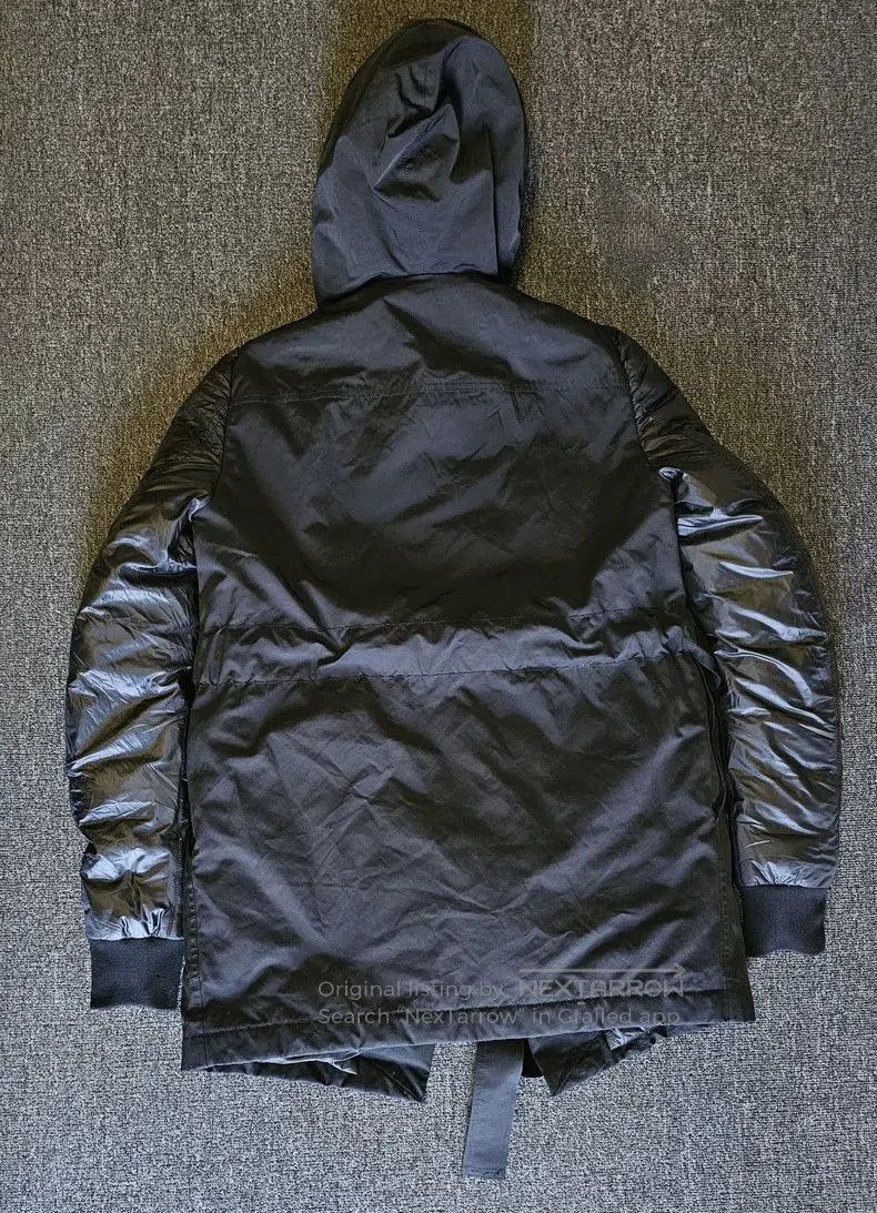 Rick Owens Rick Owens Men's Black Down Coat. Size US M / EU 48-50 / 2 - 4 Thumbnail