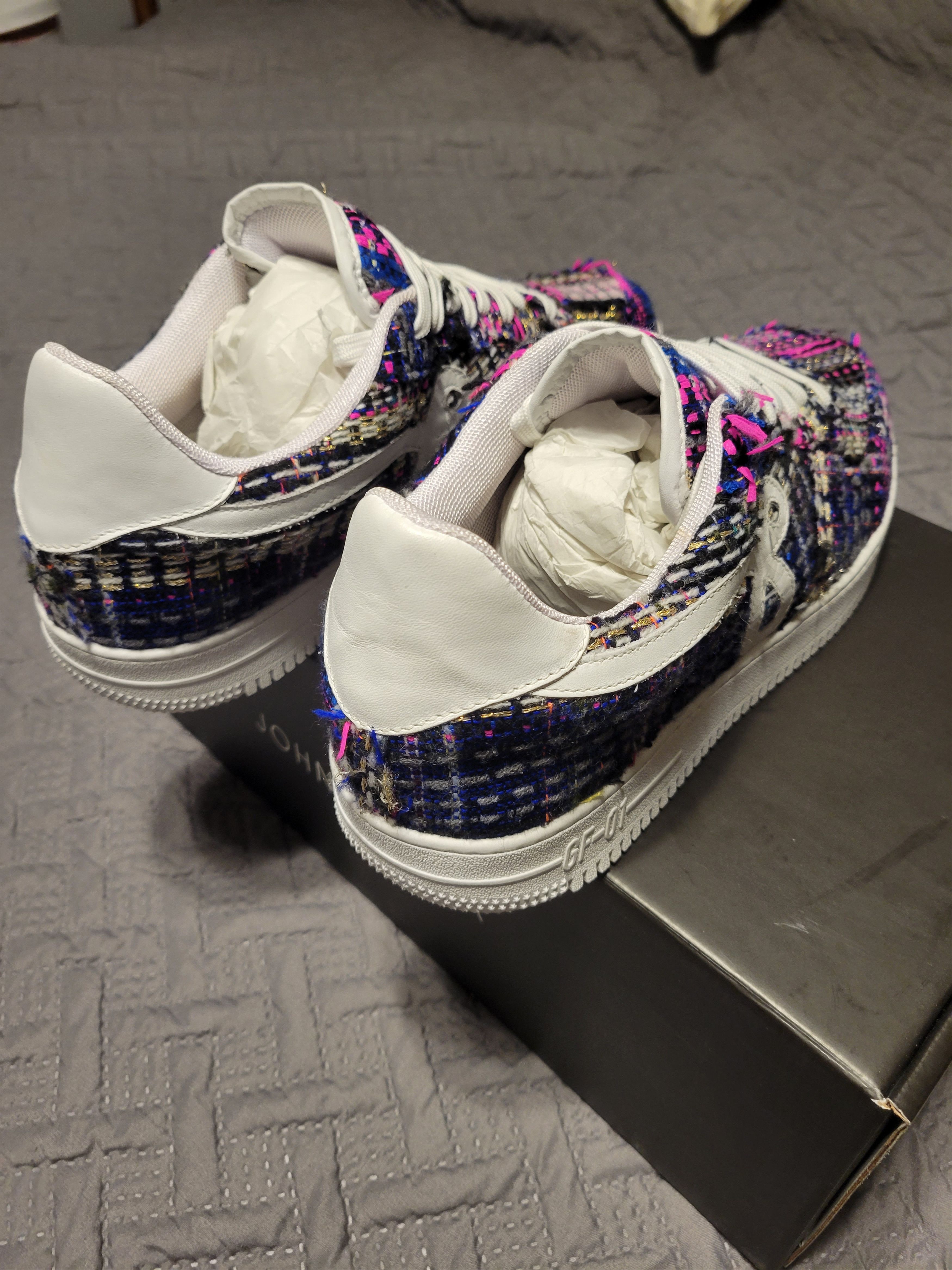 John Geiger Unreleased Tweed GF-01's Size US 13 / EU 46 - 4 Thumbnail