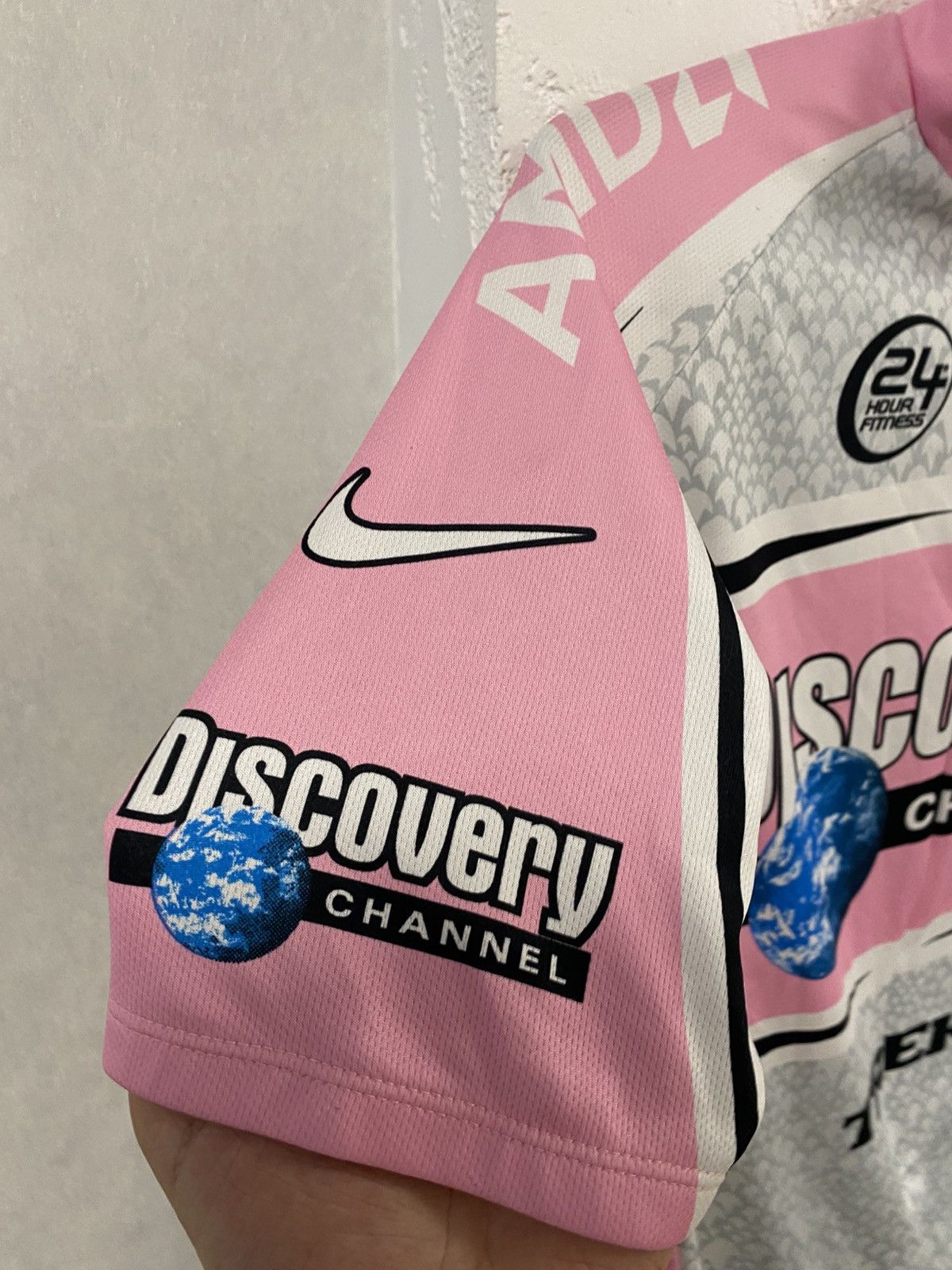Nike Nike Discovery Channel Trek Bike Cycling Jersey Size: M Size US M / EU 48-50 / 2 - 2 Thumbnail
