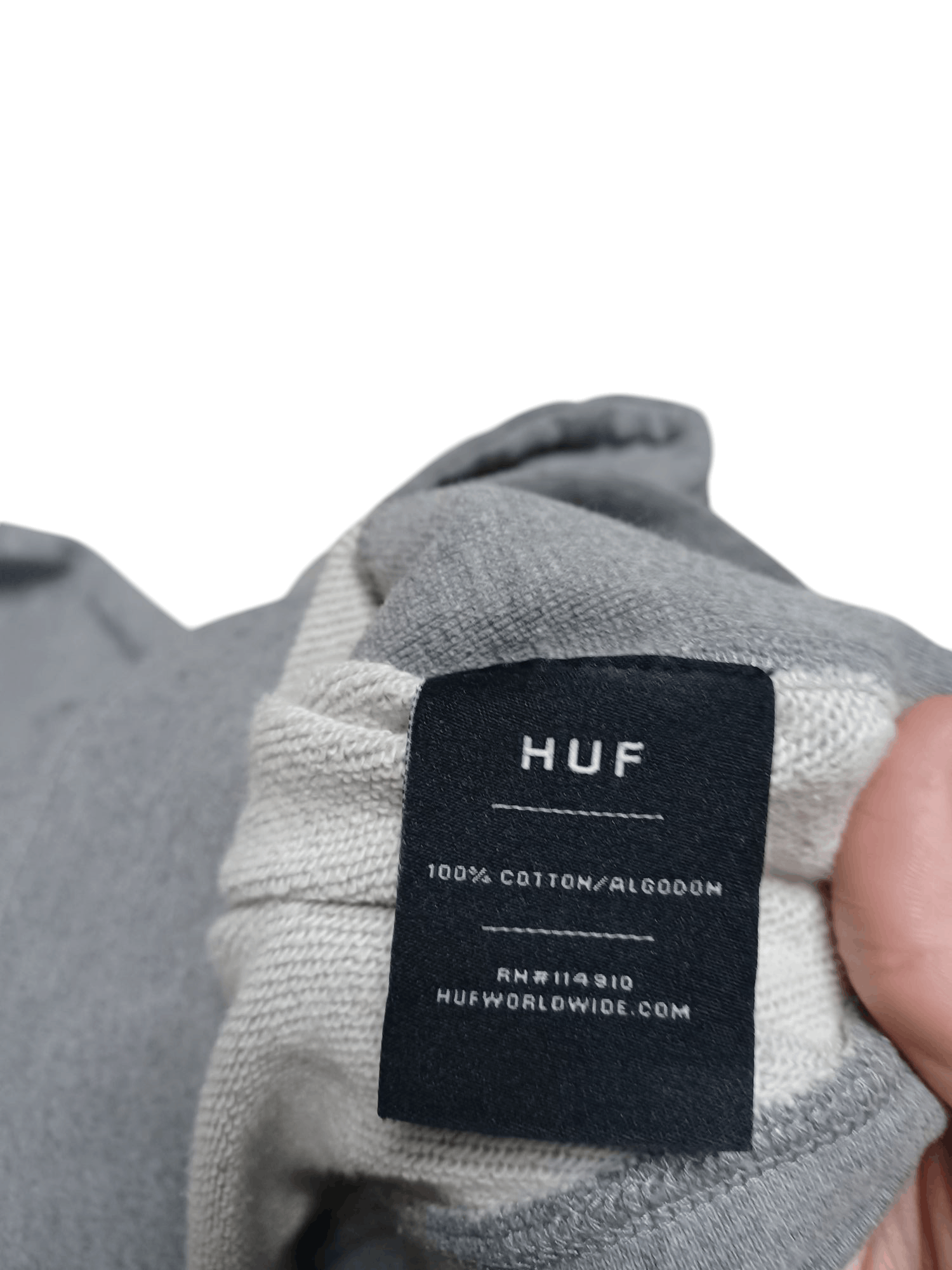 Huf HUF BIGLOGO EMBROIDERED SK8 STREETWEAR RAP HOODIE Size US M / EU 48-50 / 2 - 5 Thumbnail
