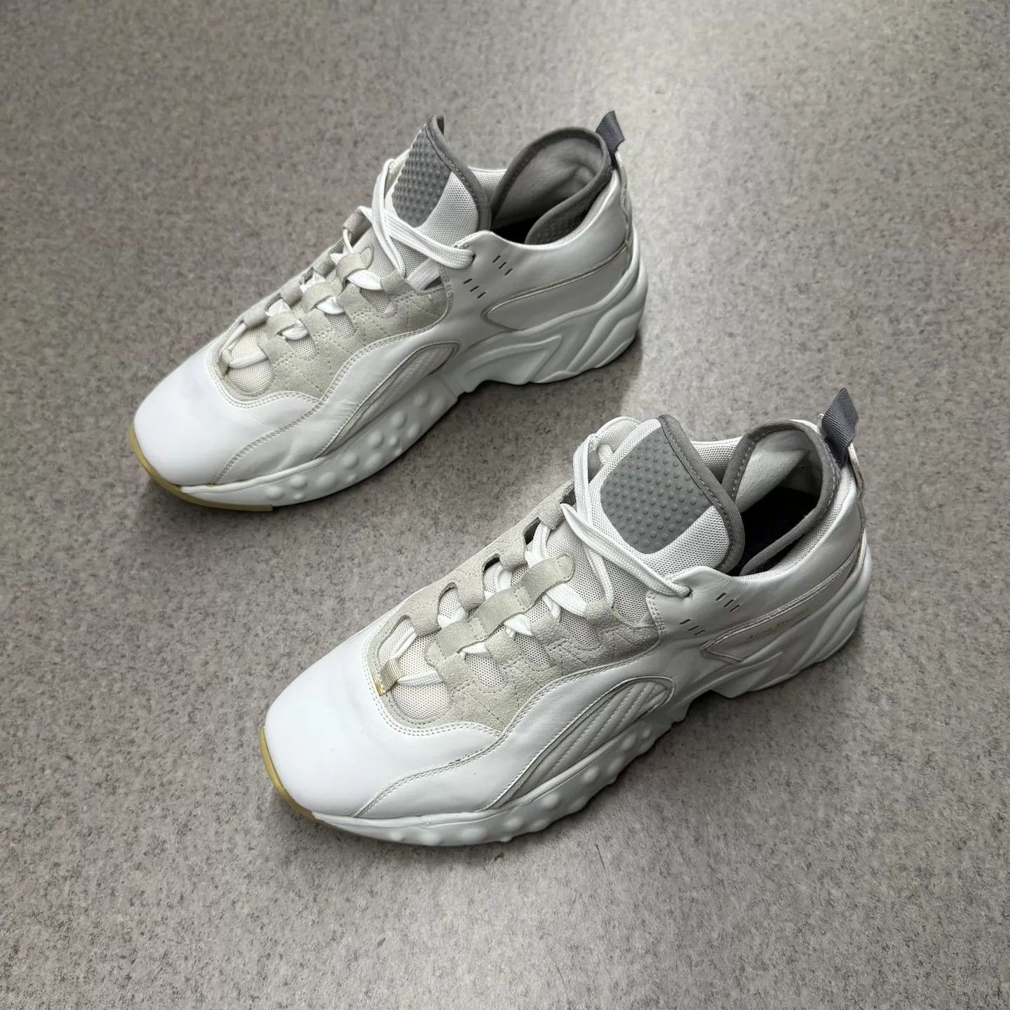 Acne Studios Acne Studios White Low-Top Dad Sneakers Size 43 Like New Size US 10 / EU 43 - 5 Thumbnail