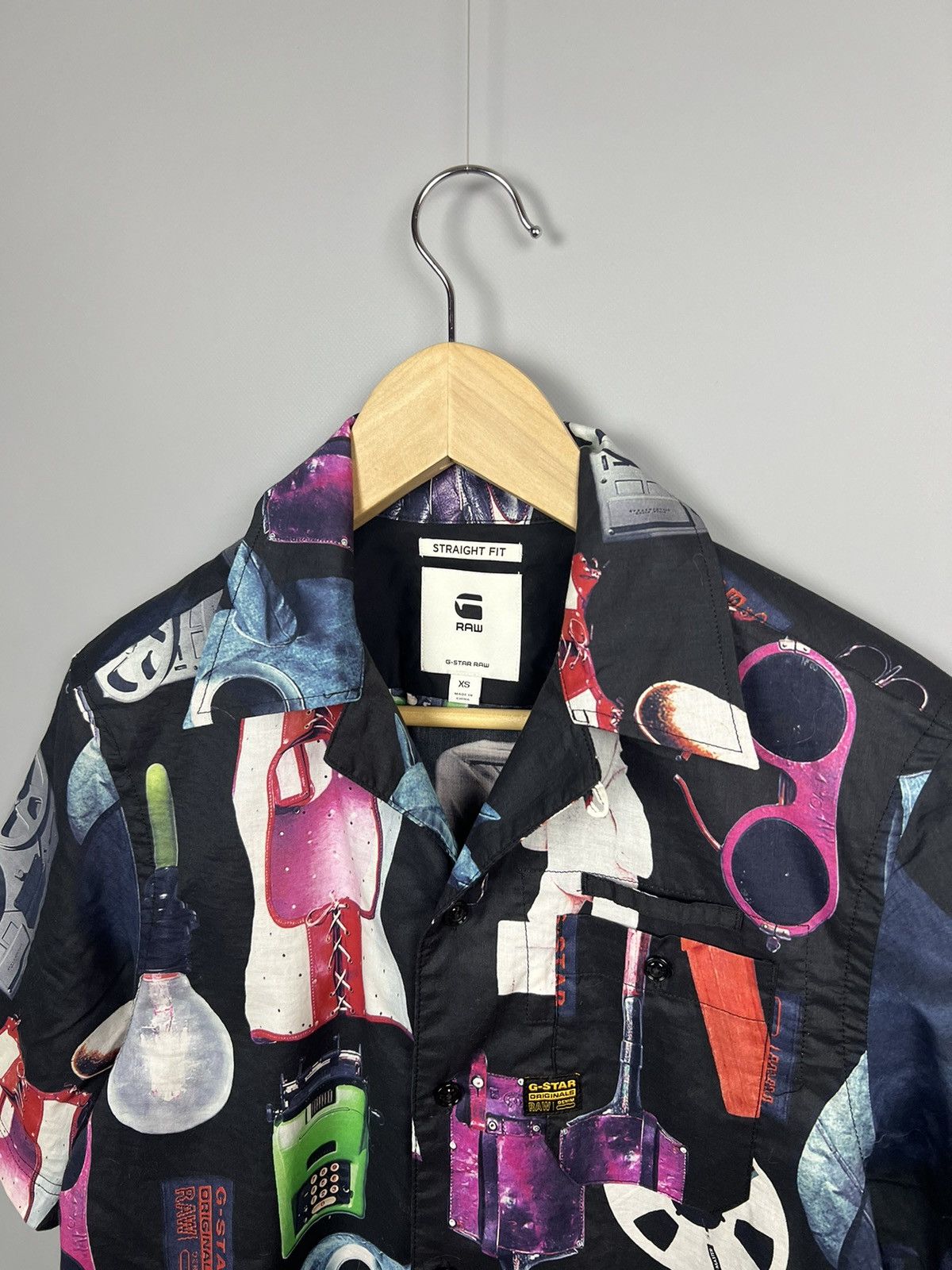 G-Star × Japanese Brand G Star Raw Hawaiian button shirt rare Size US XS / EU 42 / 0 - 7 Thumbnail