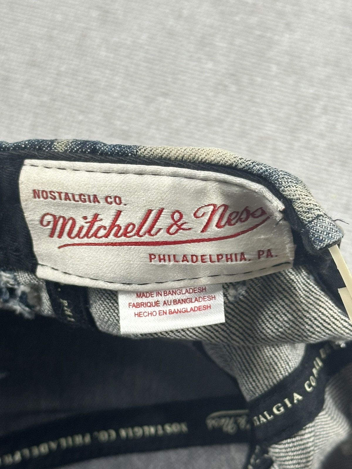 Mitchell & Ness Mitchell & Ness NBA Chicago Bulls Denim Snapback Cap Size ONE SIZE - 8 Thumbnail