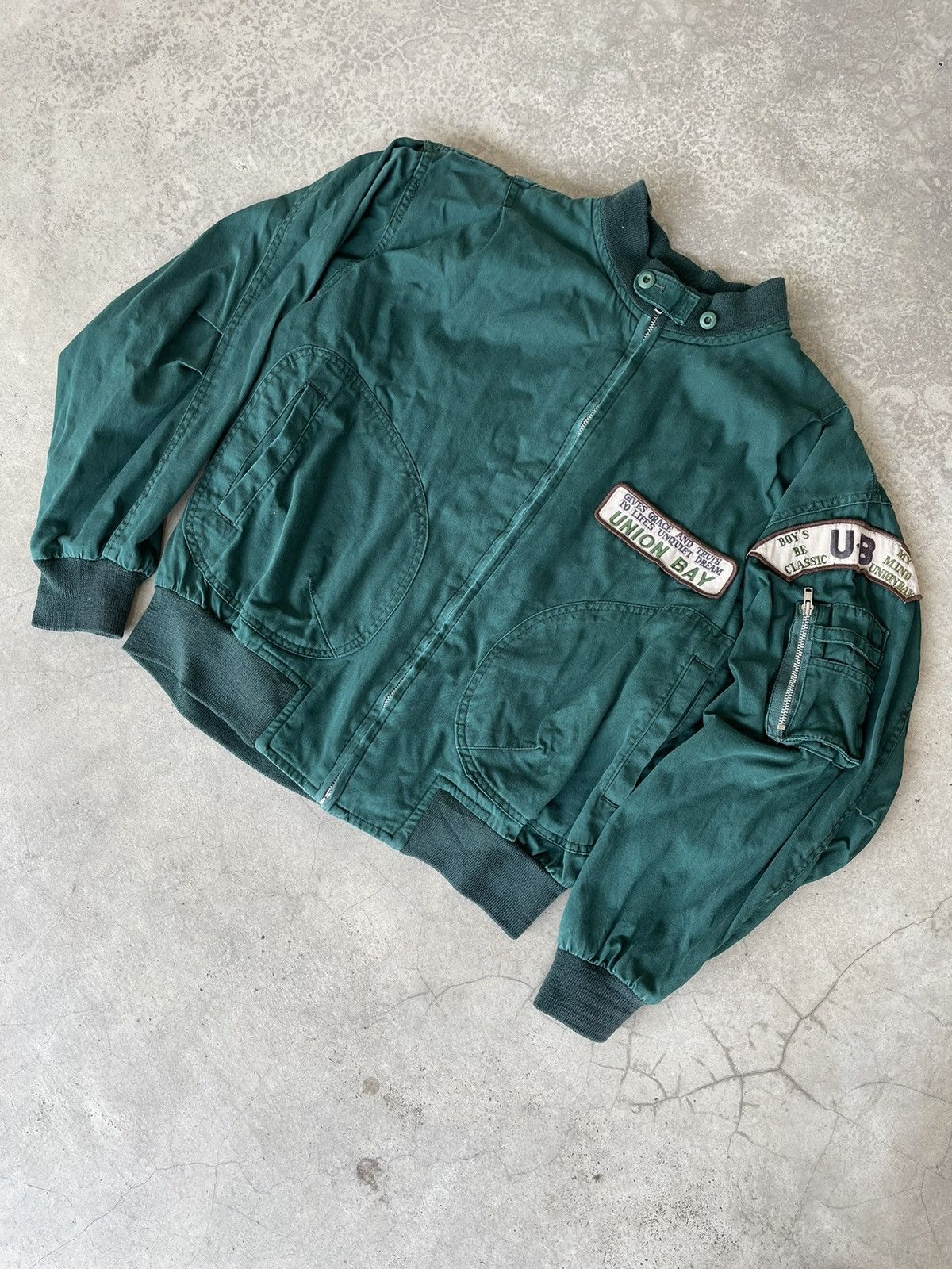 Japanese Brand Vintage Union Bay Bomber Jacket Size US M / EU 48-50 / 2 - 1 Thumbnail