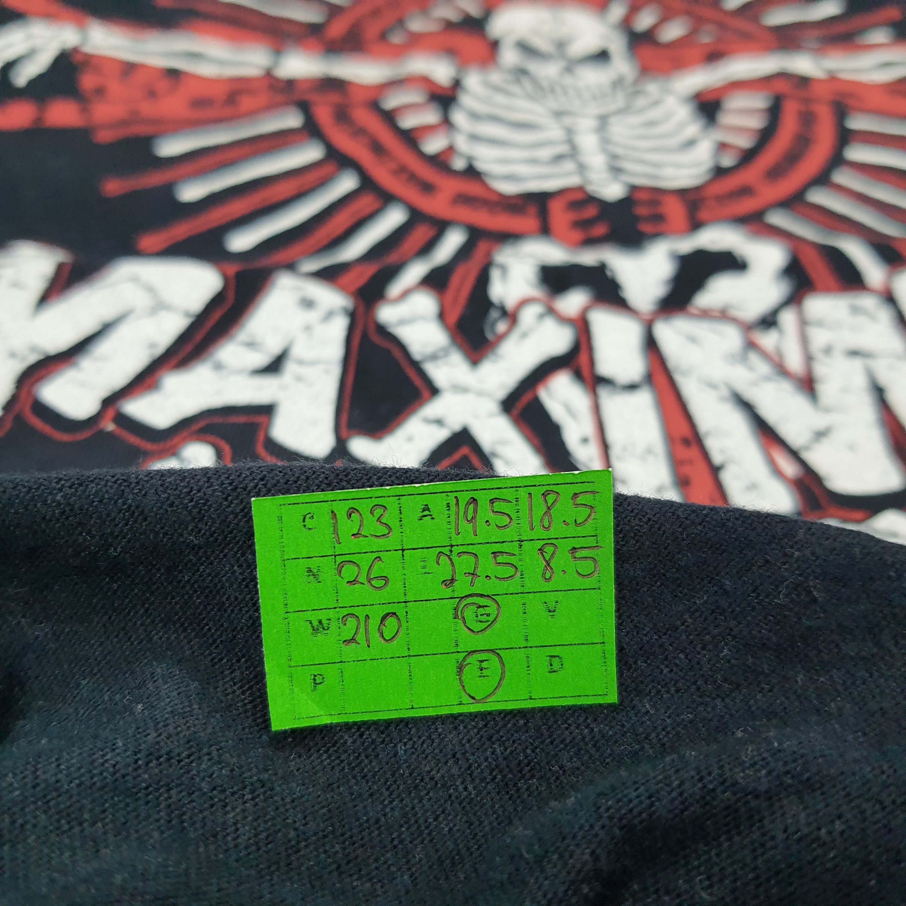 Band Tees × Japanese Brand Vintage Maximum of Hormone Metal Japan Band T-shirt Size US M / EU 48-50 / 2 - 10 Thumbnail
