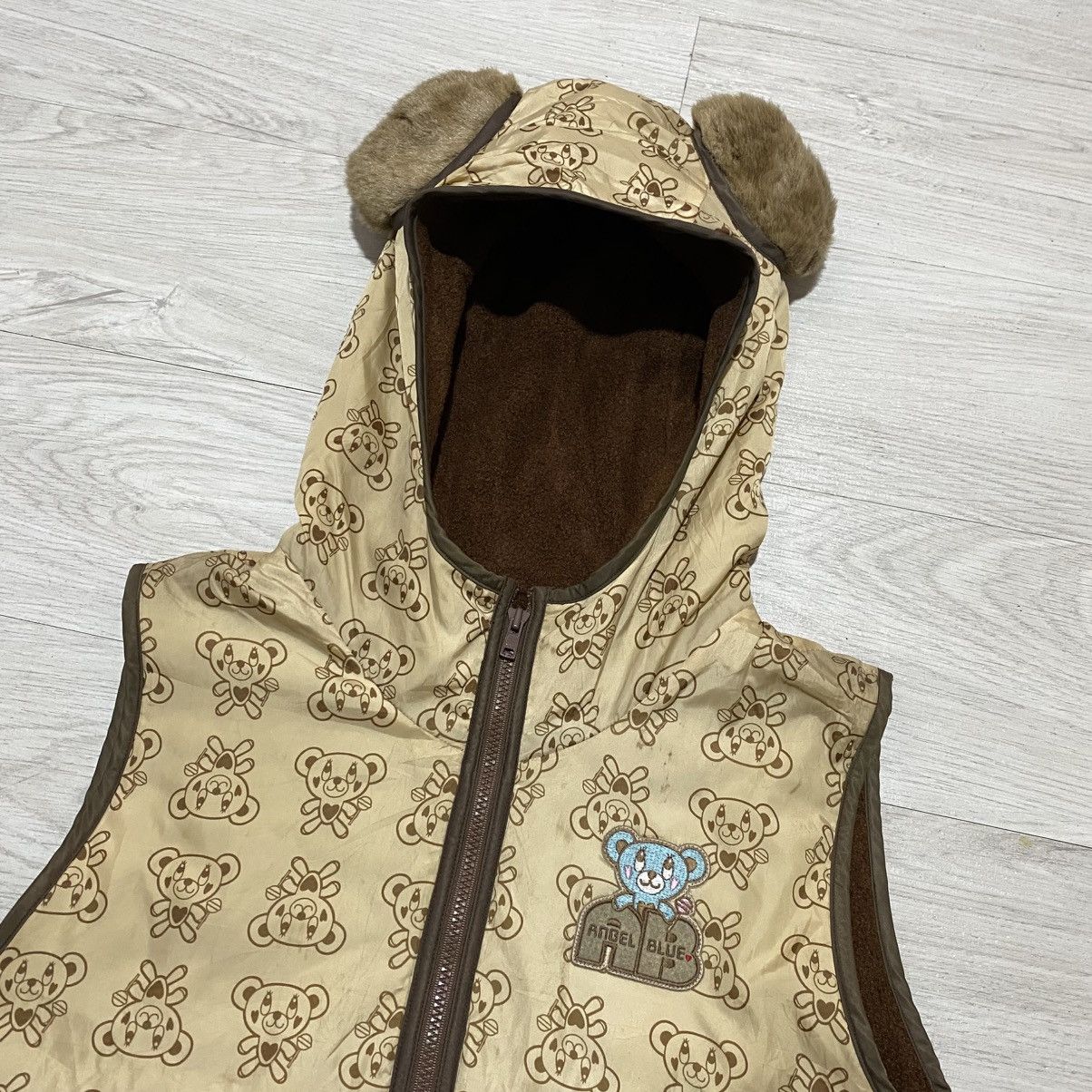 Angel Blue Angel blue unique bunny fur puffer vest Size US M / EU 48-50 / 2 - 5 Thumbnail