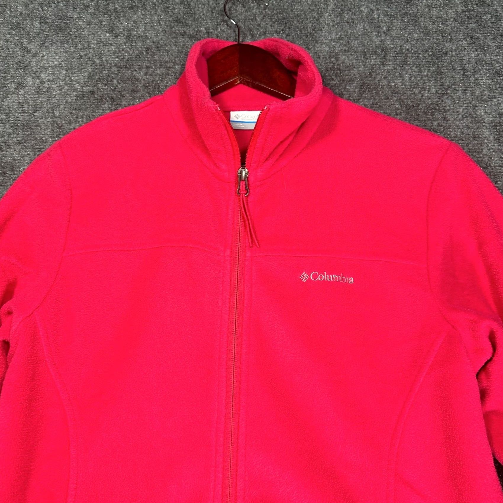 Logo 7 Columbia Jacket Womens Small Pink Fleece Full Zip Pockets Logo Size S / US 4 / IT 40 - 4 Thumbnail