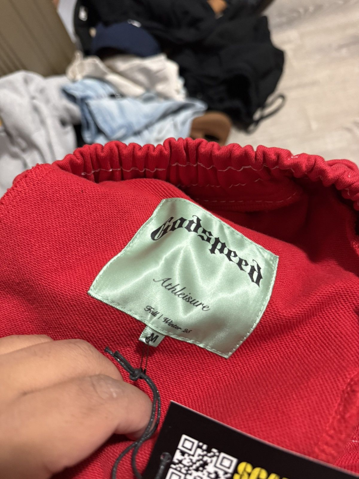 Godspeed Godspeed Og V2 Sweatpants Red Stitch Size Medium Size US 32 / EU 48 - 10 Thumbnail
