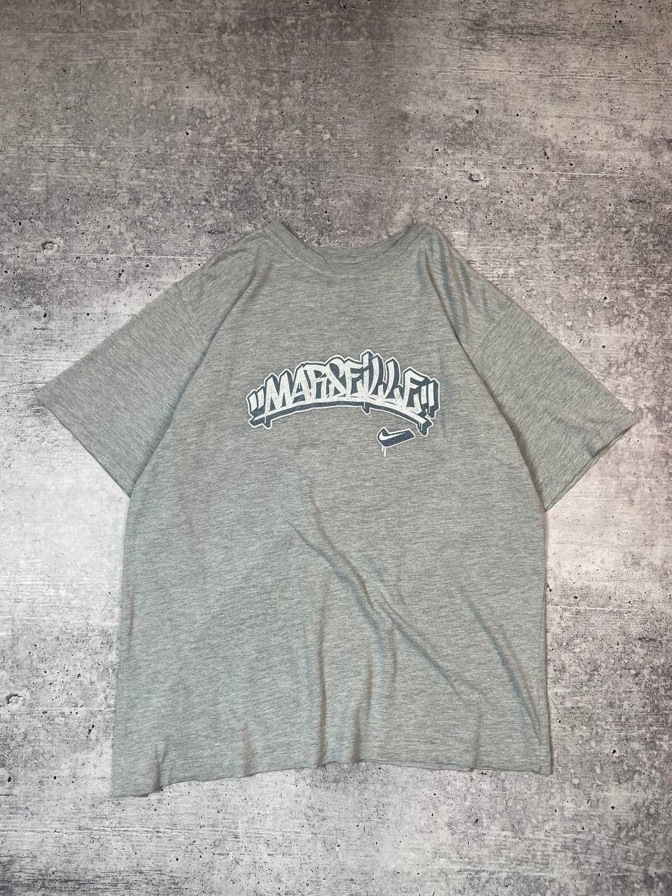 Nike Vintage Nike Town Marseille Graffiti Logo Tee T-Shirt Y2K Size US XL / EU 56 / 4 - 1 Thumbnail