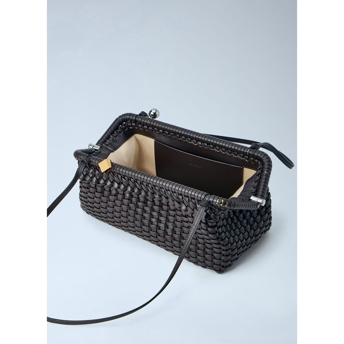 Jacquemus JACQUEMUS Brown La Grande Pochette Salon Clutch Bag New & Au Size ONE SIZE - 4 Thumbnail