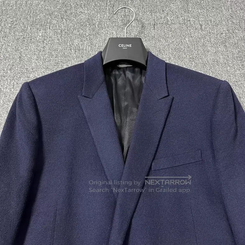 Dior Dior Twilight blue camel hair coat Size US M / EU 48-50 / 2 - 2 Thumbnail