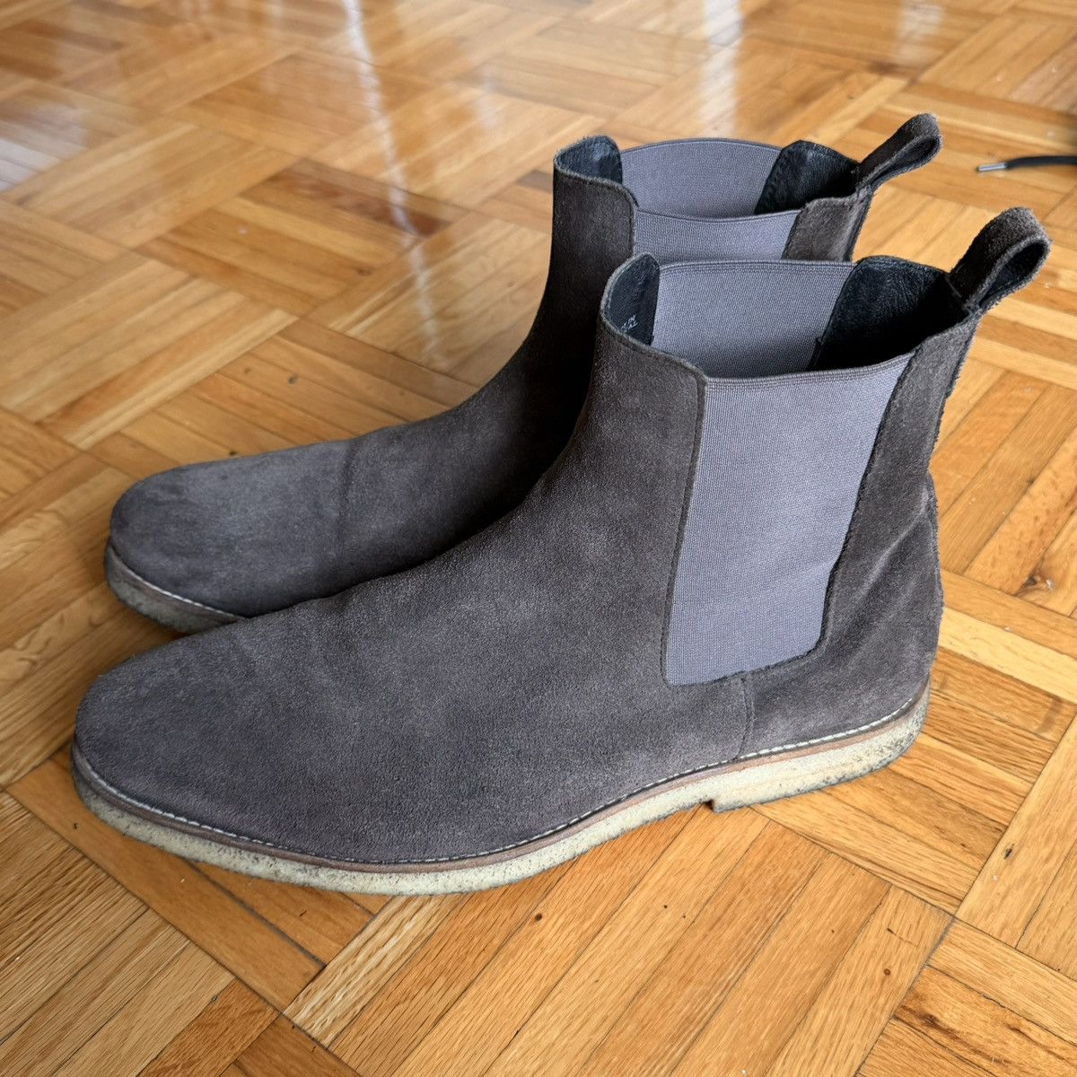 Allsaints ALL SAINTS Mens Chelsea Suede Boots size 43 ~ US 10 Size US 10 / EU 43 - 1 Thumbnail
