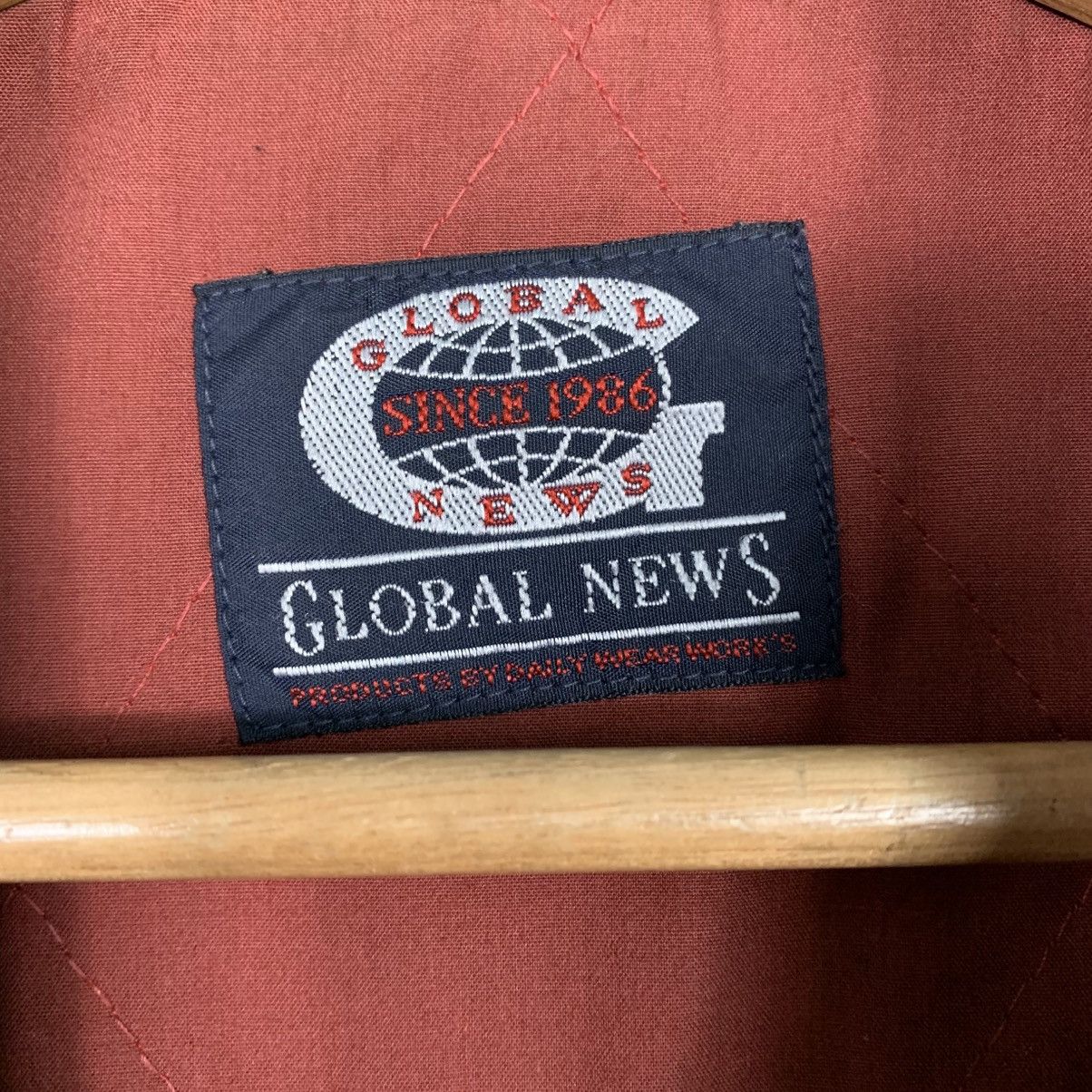 Japanese Brand Japanese Brand Global News Jacket Size US L / EU 52-54 / 3 - 16 Thumbnail