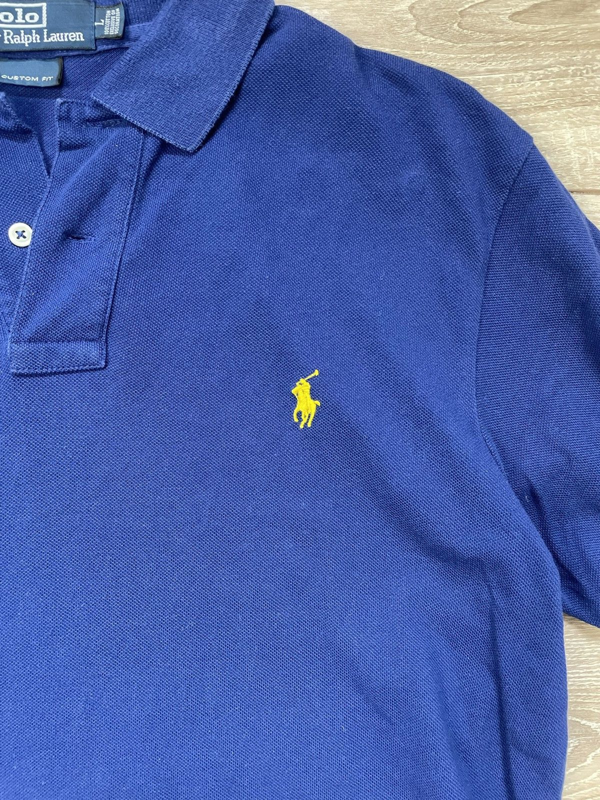 Polo Ralph Lauren × Vintage Chief Keef Polo Ralph Lauren Vintage Shirt Size US L / EU 52-54 / 3 - 3 Thumbnail