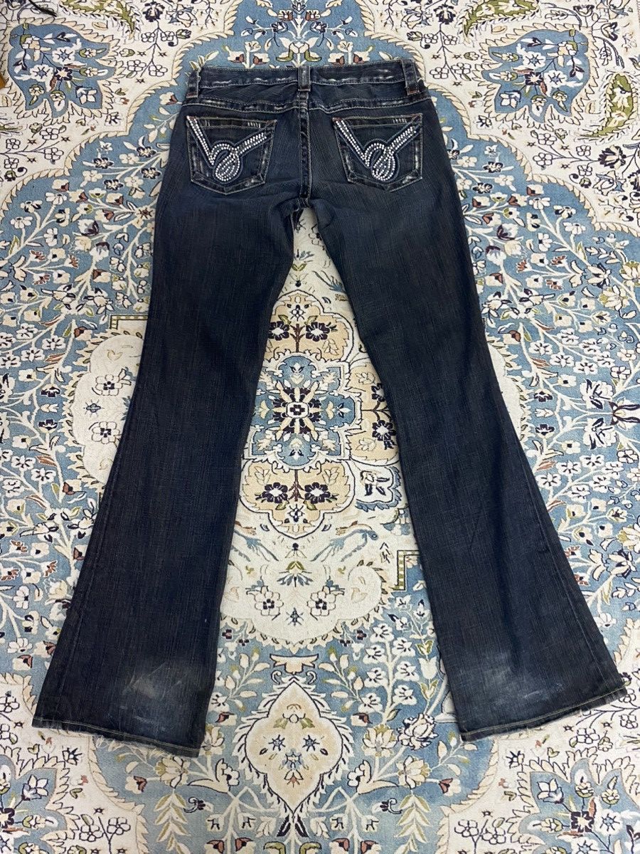 Tornado Mart 🔥 Flared jeans brand Bebe Size 29" - 1 Thumbnail