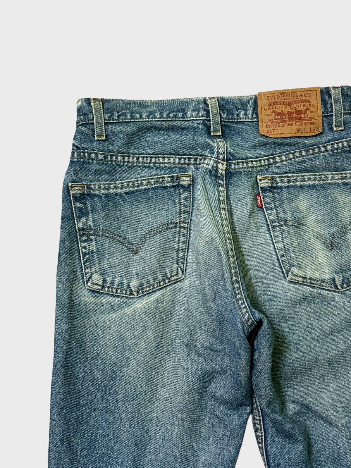Levi's Vintage Levi's 517 Flared Bootcut Stonewash Jeans Size US 29 - 11 Thumbnail