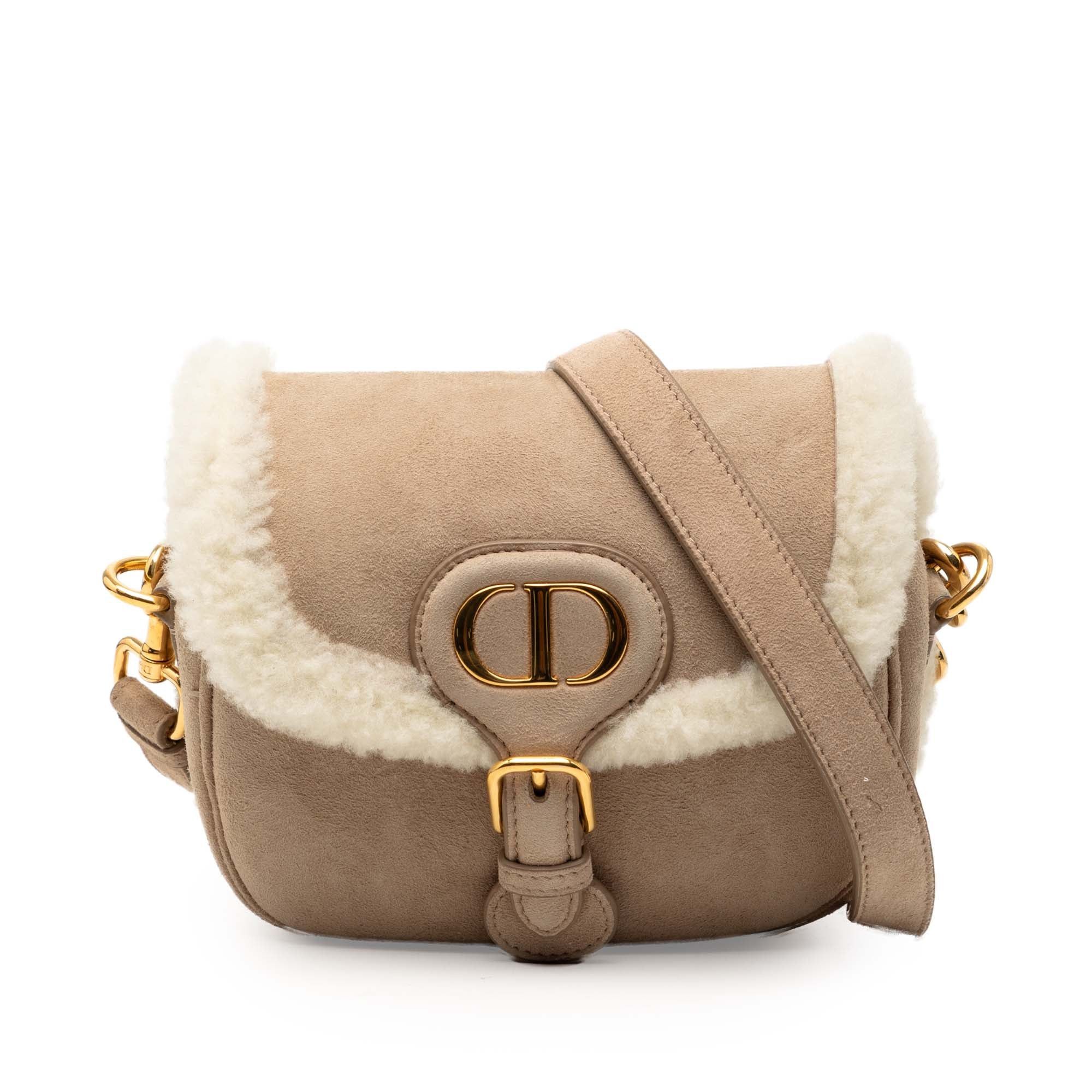 Dior Small Suede Shearling Bobby Crossbody Size ONE SIZE - 1 Thumbnail
