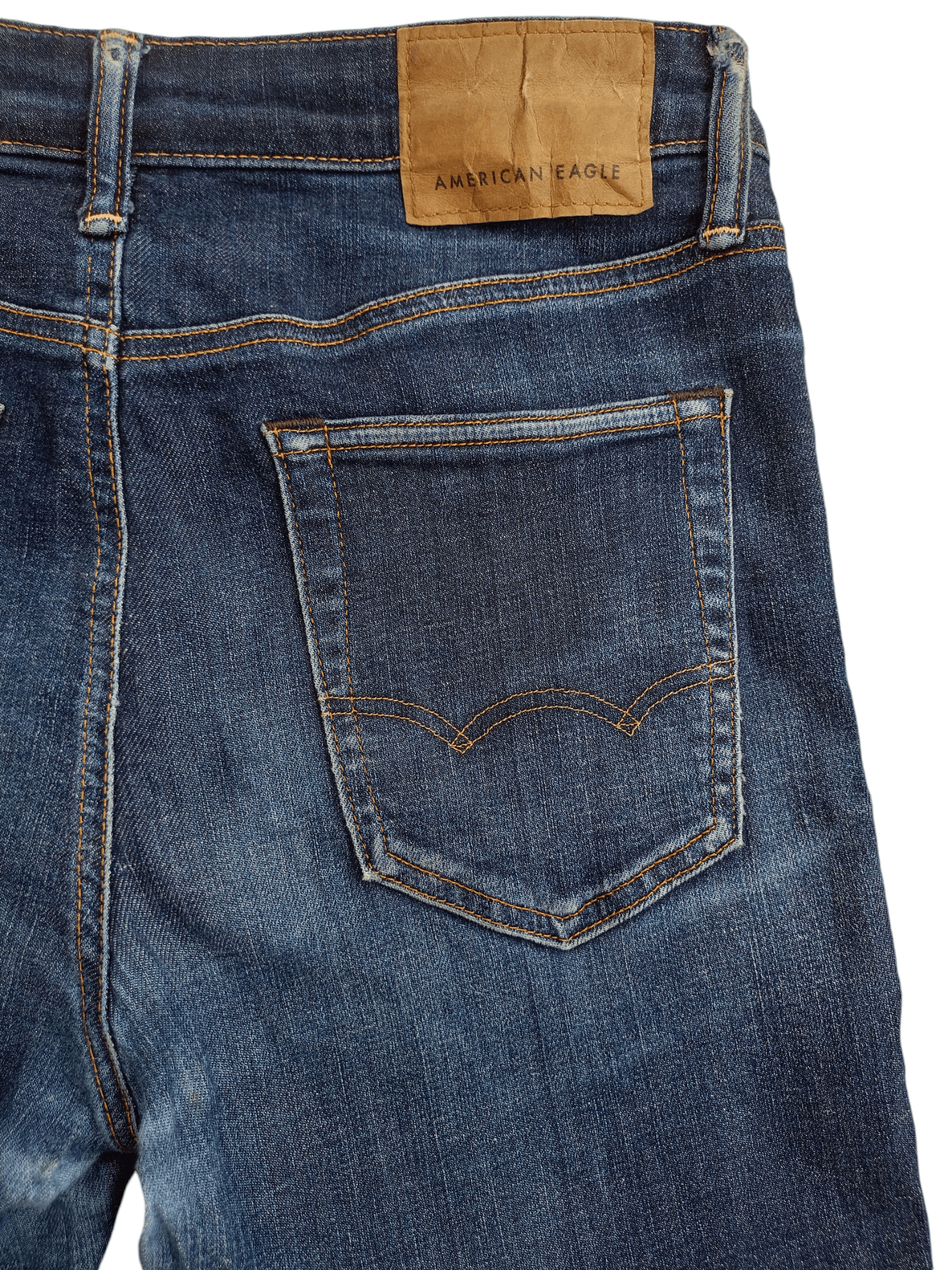 American Eagle Outfitters × Vintage AMERICAN EAGLE Slim Fit Streetwear Vintage Denim Size US 30 / EU 46 - 22 Thumbnail