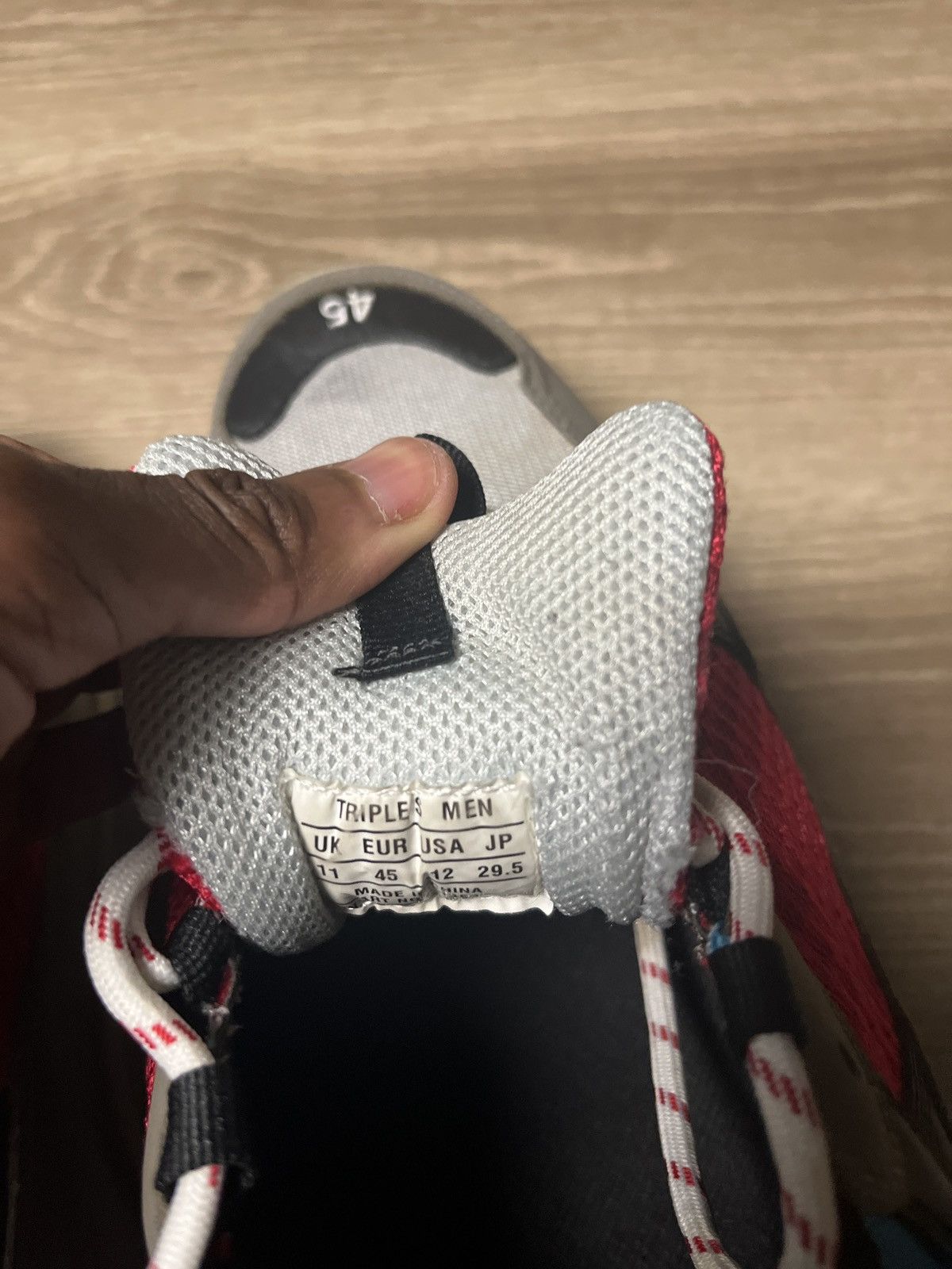 Balenciaga Balenciaga Triple S Sneakers – Size 45 (US 12) Size US 12 / EU 45 - 7 Thumbnail