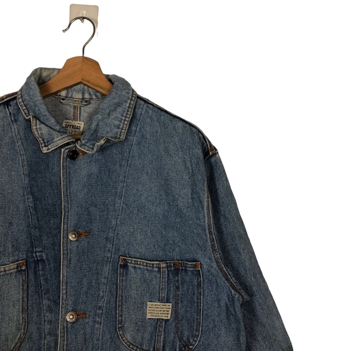 Japanese Brand 🔥90’s Chore Denim Jacket Offroad Boston USA Toyo Enterprise Size US M / EU 48-50 / 2 - 6 Thumbnail