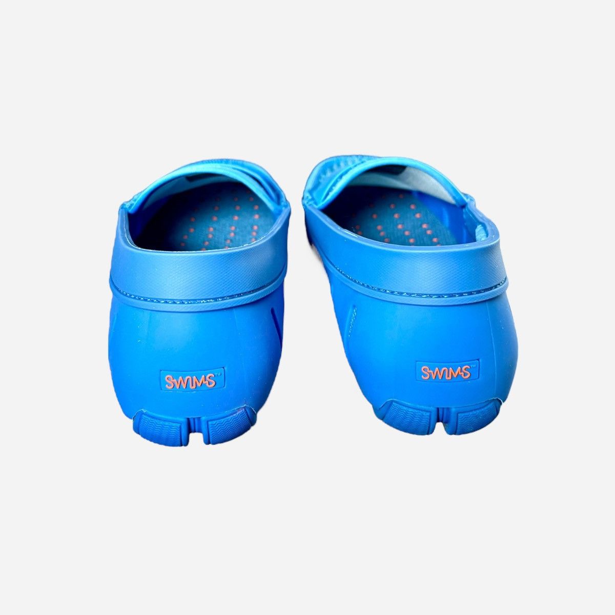 Swims Swims Unisex Wide Blue Rubber Penny Loafers Women’s sz 9 / M Size US 9 / IT 39 - 7 Thumbnail
