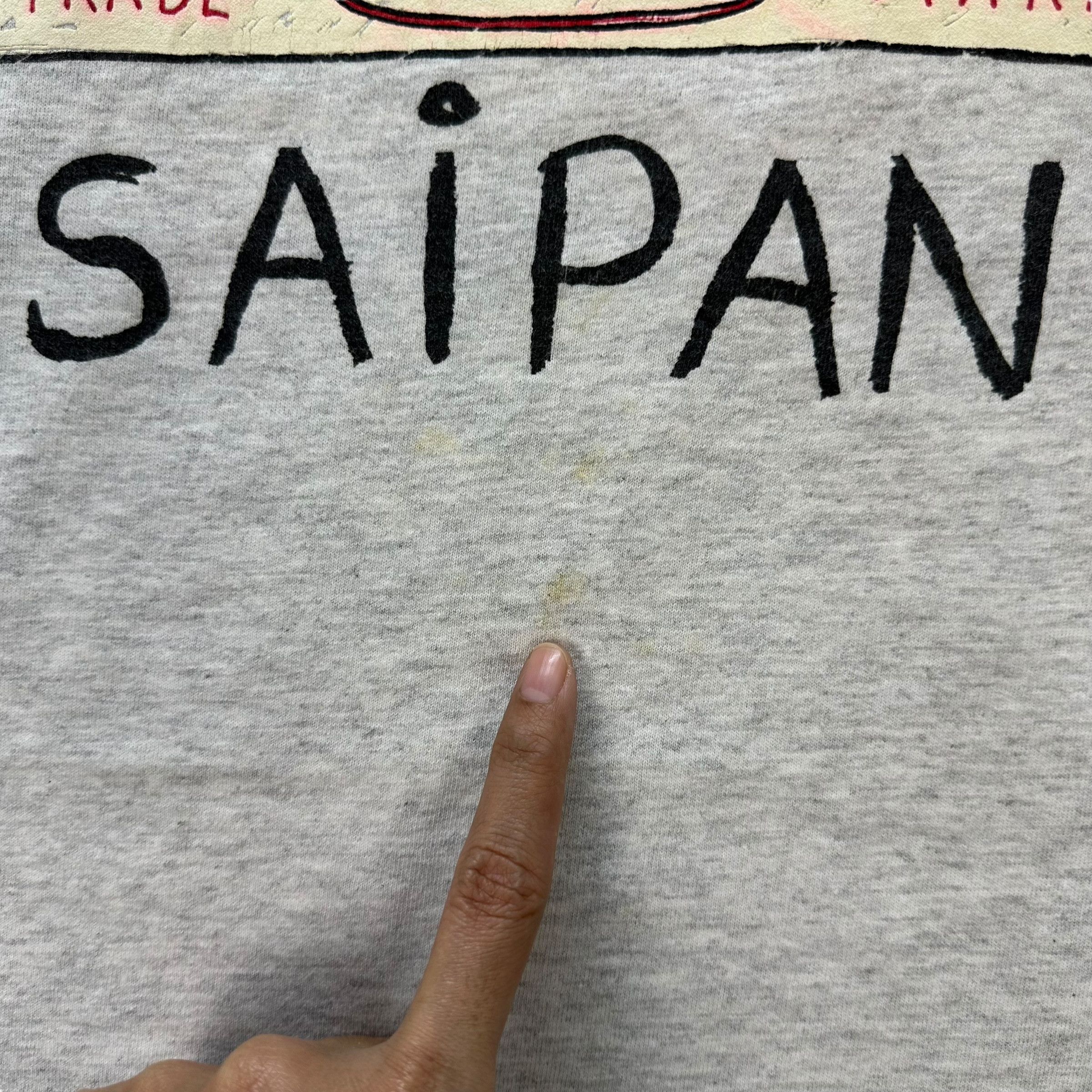 Japanese Brand Danny First USA SAIPAN Graphic Tees #9155-63 Size US L / EU 52-54 / 3 - 4 Thumbnail
