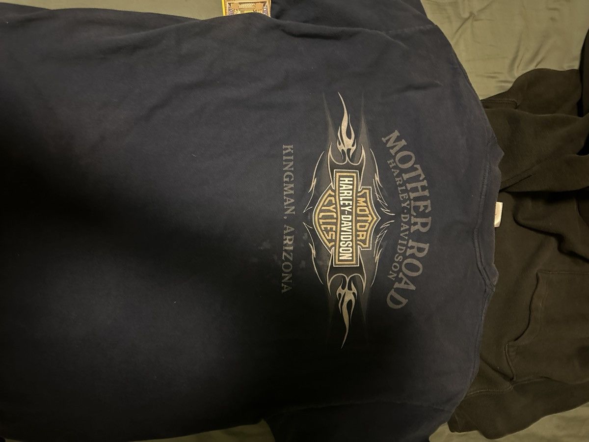 Harley Davidson × Vintage Vintage Kingman, Arizona Harley Davidson T-Shirt Size US L / EU 52-54 / 3 - 2 Thumbnail