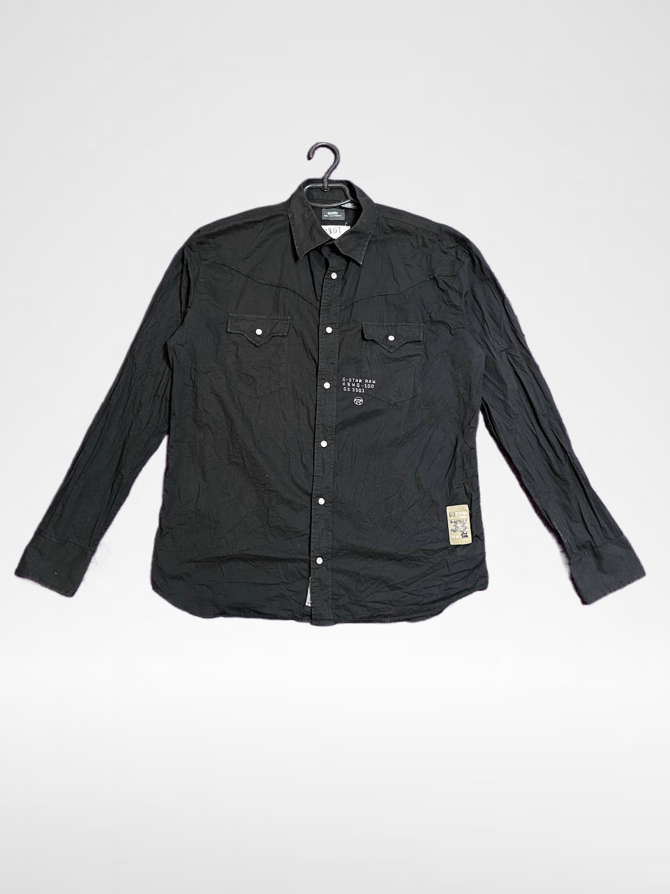 G-Star Print G-Star Raw Shirt Y2K Streetwear Avant-Garde Size US S / EU 44-46 / 1 - 1 Thumbnail