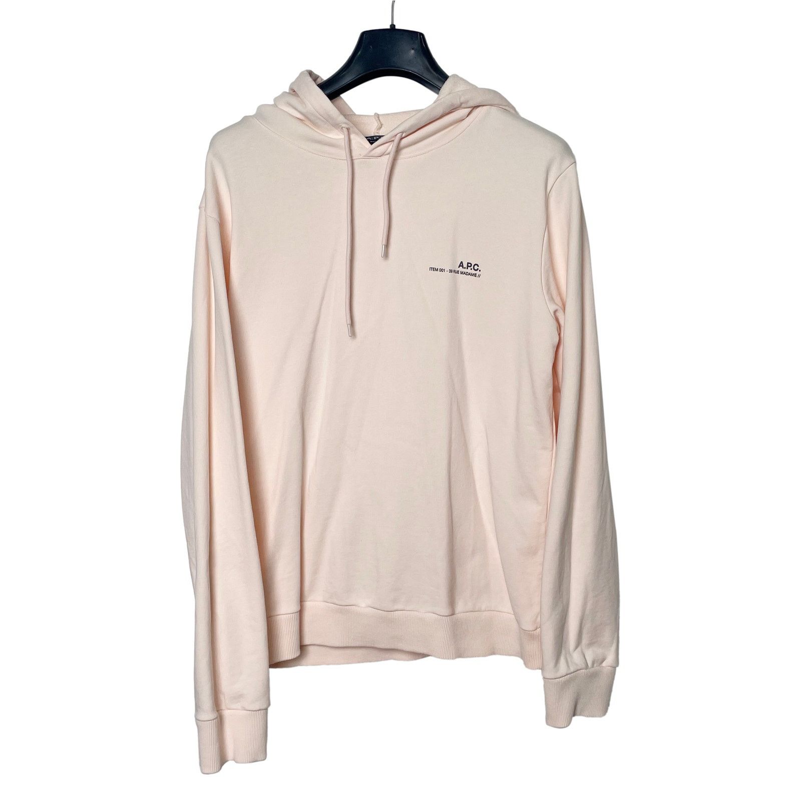 A.P.C. Pink Hoodie Size L / US 10 / IT 46 - 3 Thumbnail