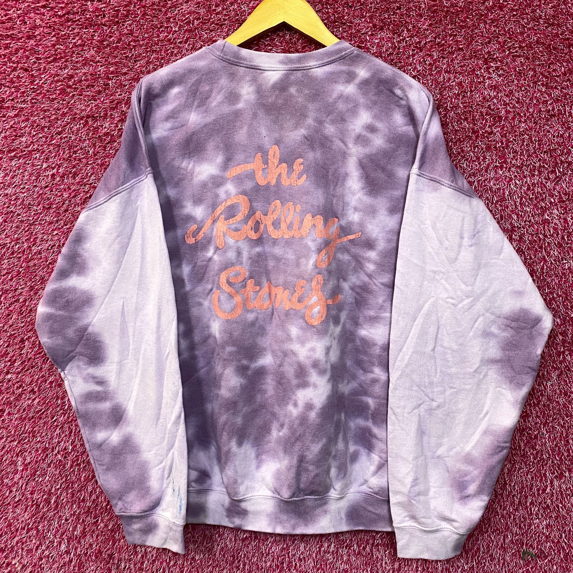 The Rolling Stones The Rolling Stones Hot Lips Tie-Dye Crewneck Sweatshirt Larg Size US L / EU 52-54 / 3 - 5 Thumbnail