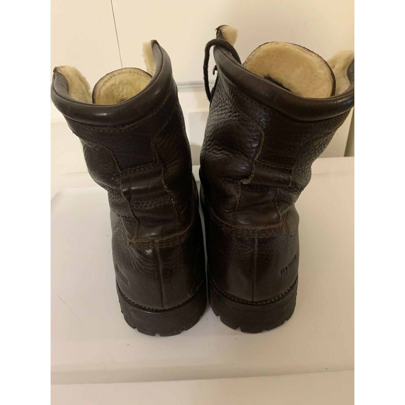 Ted Baker Boots ITSHIDE Commando Sole Size 10 Brown