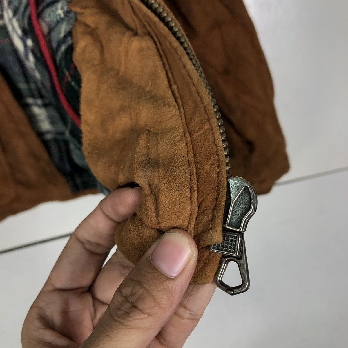 Japanese Brand 🔥Vera Pelle Real Leather Biker Jacket Harry & Moore Italy Size US M / EU 48-50 / 2 - 15 Thumbnail