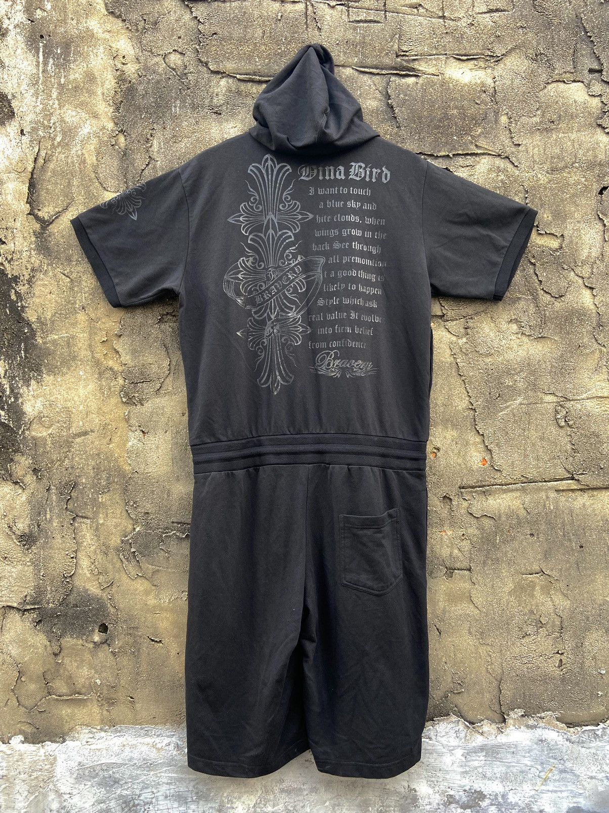 If Six Was Nine 💥 binding over 💥M.beard overal short pant with hoodie ifsix Size US XL / EU 56 / 4 - 2 Thumbnail
