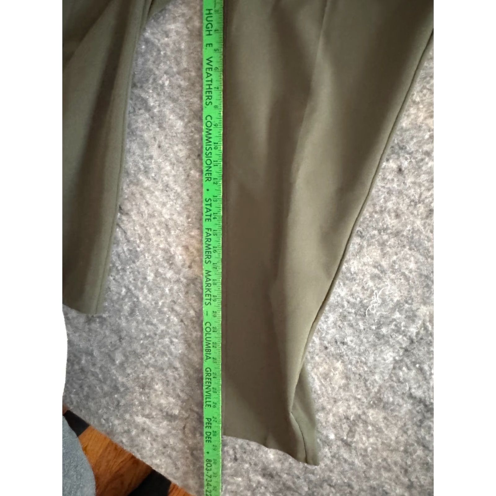 Athleta Athleta Pants Womens 10 Olive Casual Performance Slacks Size 32" / US 10 / IT 46 - 4 Thumbnail
