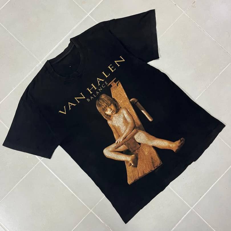 Band Tees × Vintage Vintage🔥band van halen balance 1995 Size US L / EU 52-54 / 3 - 4 Thumbnail