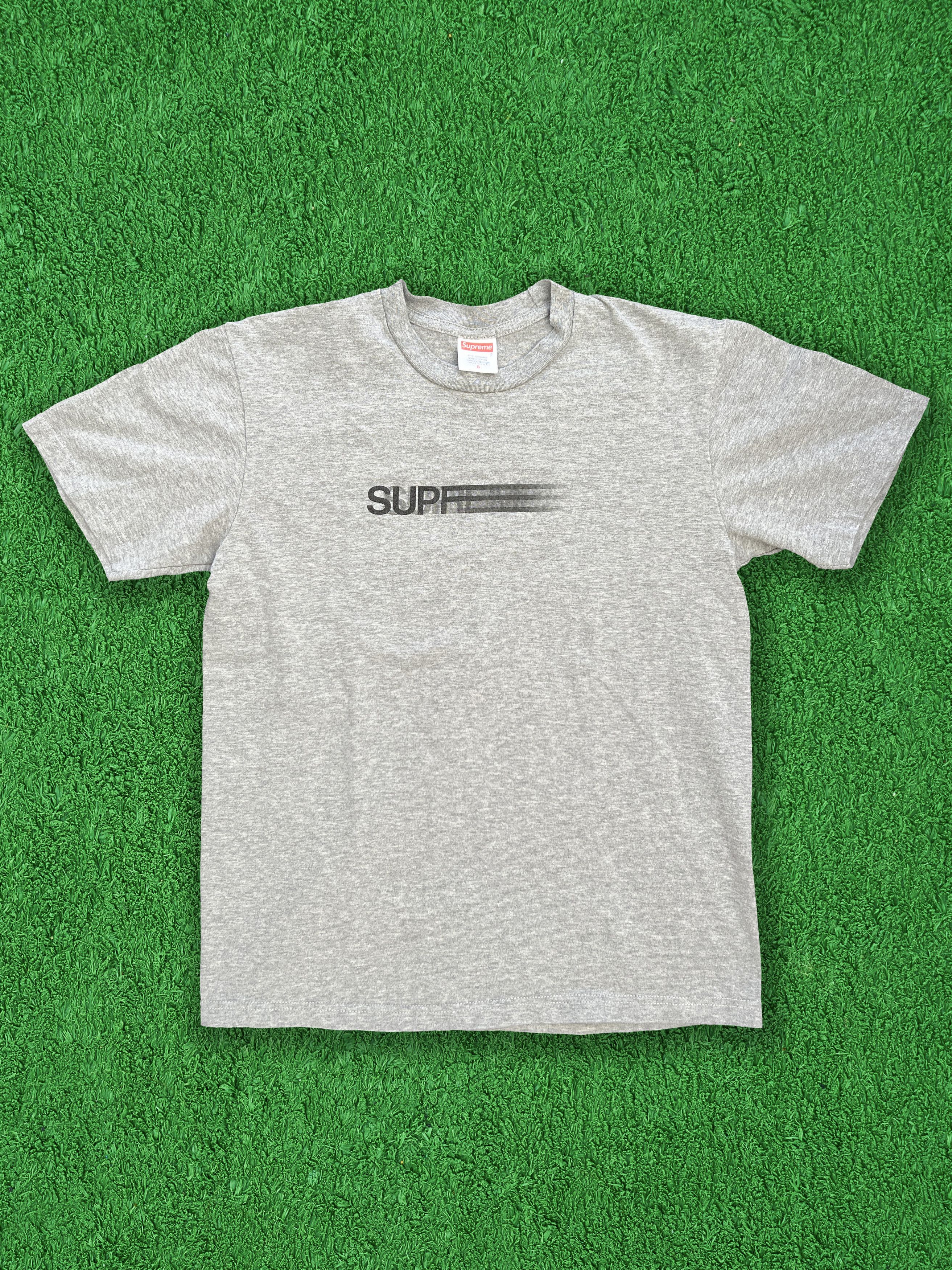 Supreme 16SS Motion Logo Tee グレー Size MEDIUM Supreme Motion Logo Tee Heather Grey XL SS16 | eBay