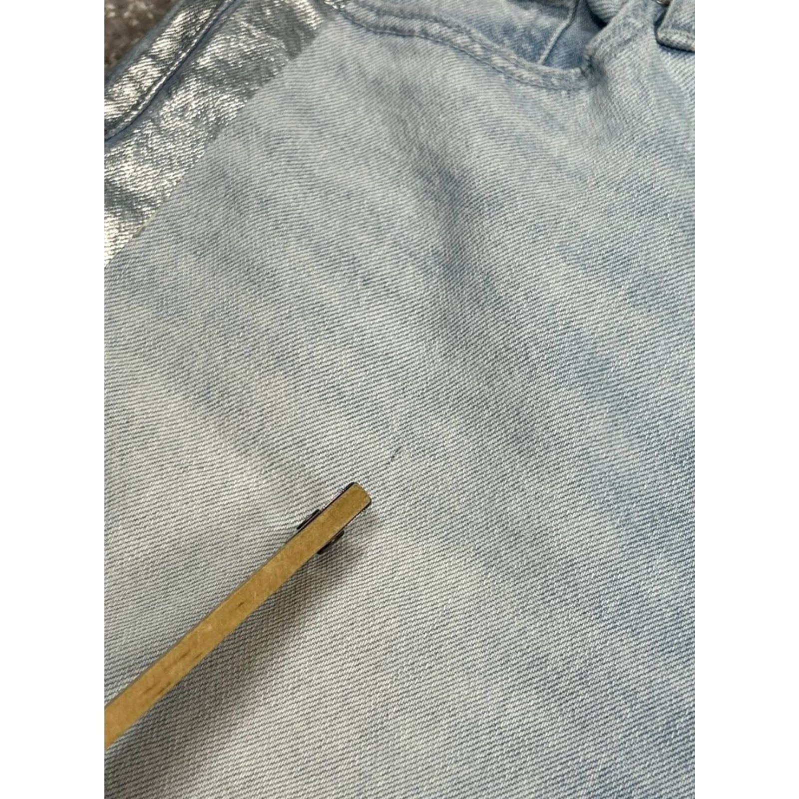 American Eagle Outfitters VINTAGE American Eagle Outfitters Stovepipe Jeans Womens 6 Blue Denim Stretch 30x29 Size 28" / US 6 / IT 42 - 7 Thumbnail