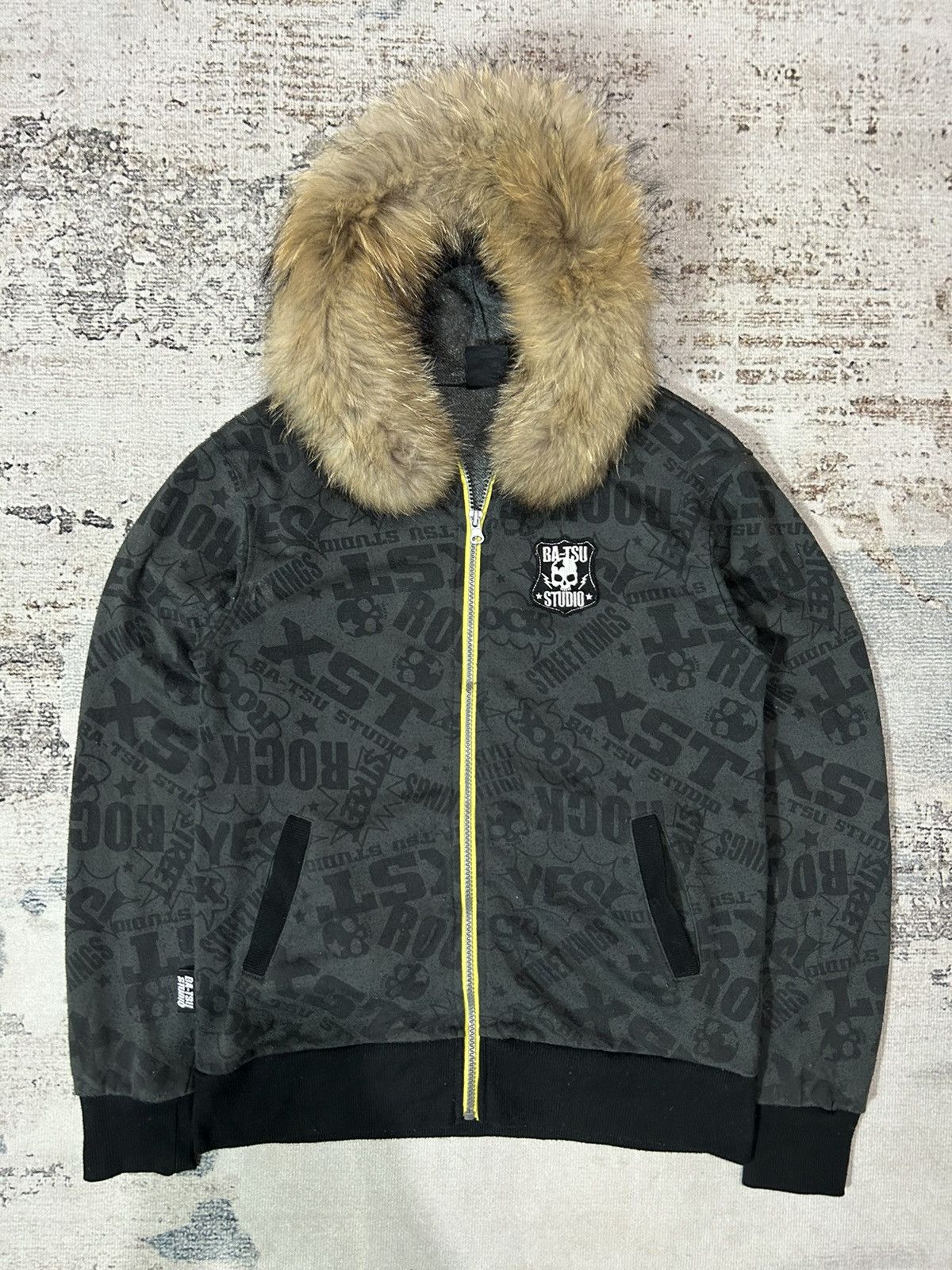PPFM Batsu Studio Fur Removable Zip Hoodies Size US S / EU 44-46 / 1 - 1 Thumbnail