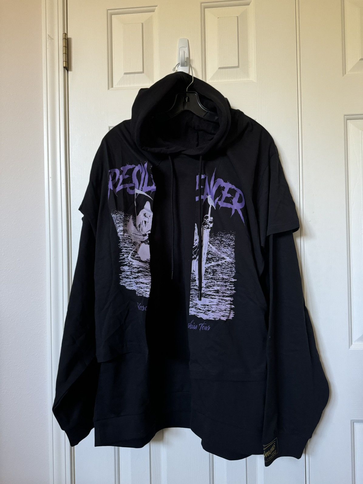 Raf Simons Raf Simons Resilencer Double Layered Hoodie Size US XS / EU 42 / 0 - 1 Thumbnail